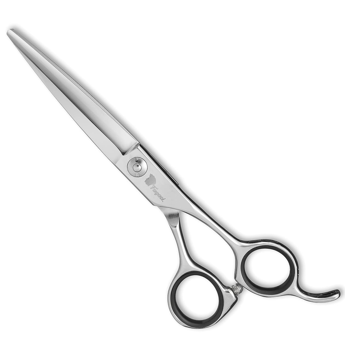 Professional Hair Scissors 6 Inch Straight with Extremely Sharp Blades, 440C Steel Hair Cutting Scissors, Durable, Smooth Motion & Fine Cut, Barber Scissors with Elegant Sheath, Cleaning Leather & Key