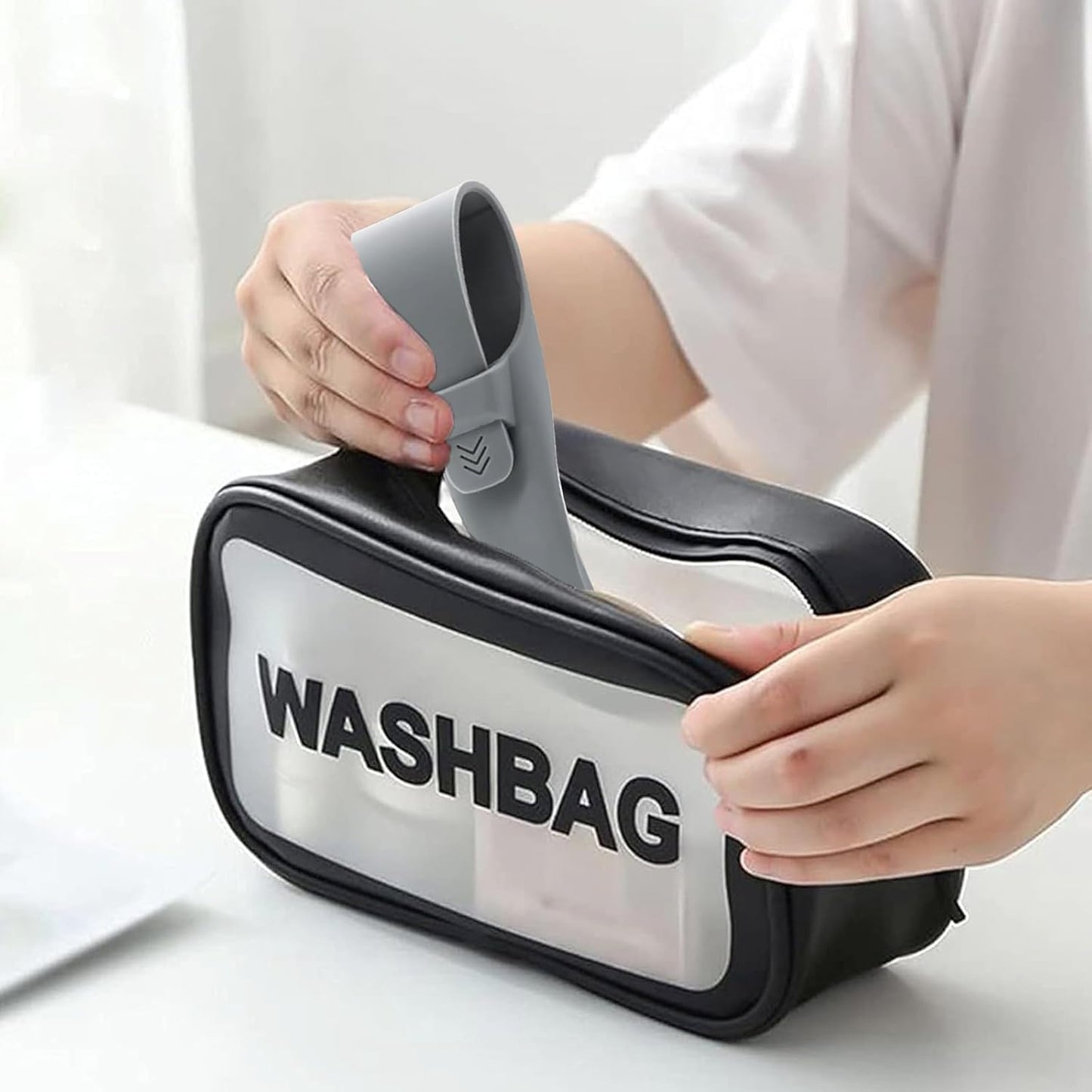 LinMei 3PCS Silicone Razor Travel Case Compatible with Gillette, Parker, Merkur Razor