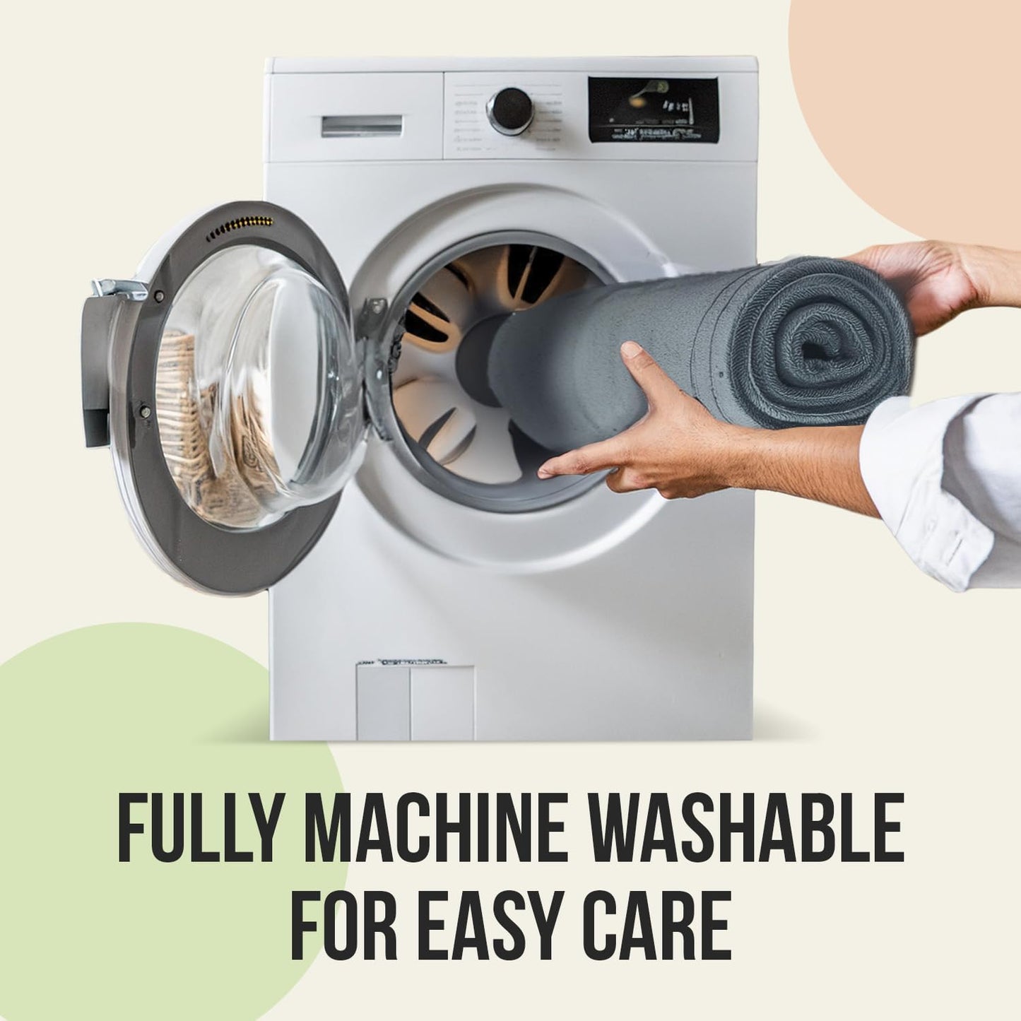 ITSOFT Memory Foam Bath Mat 24x16, Non Slip, Machine Washable, Quick Dry & Absorbent Rugs, Bath Mats for Bathroom Floor, Tub & Shower, Bathroom Rug, Sage Green