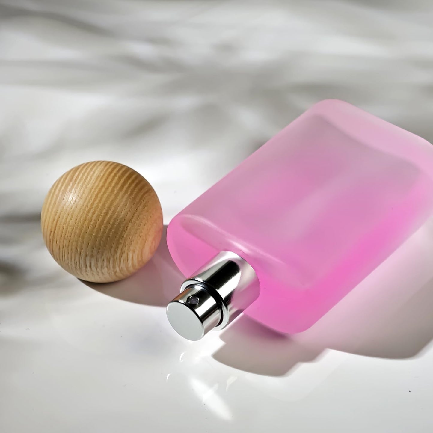 50ml/1.7 Oz Glass Spray Bottle Perfume Atomizer,Perfume Travel Refillable Spray Bottle Empty with 3 Kinds of Dispenser (B1)