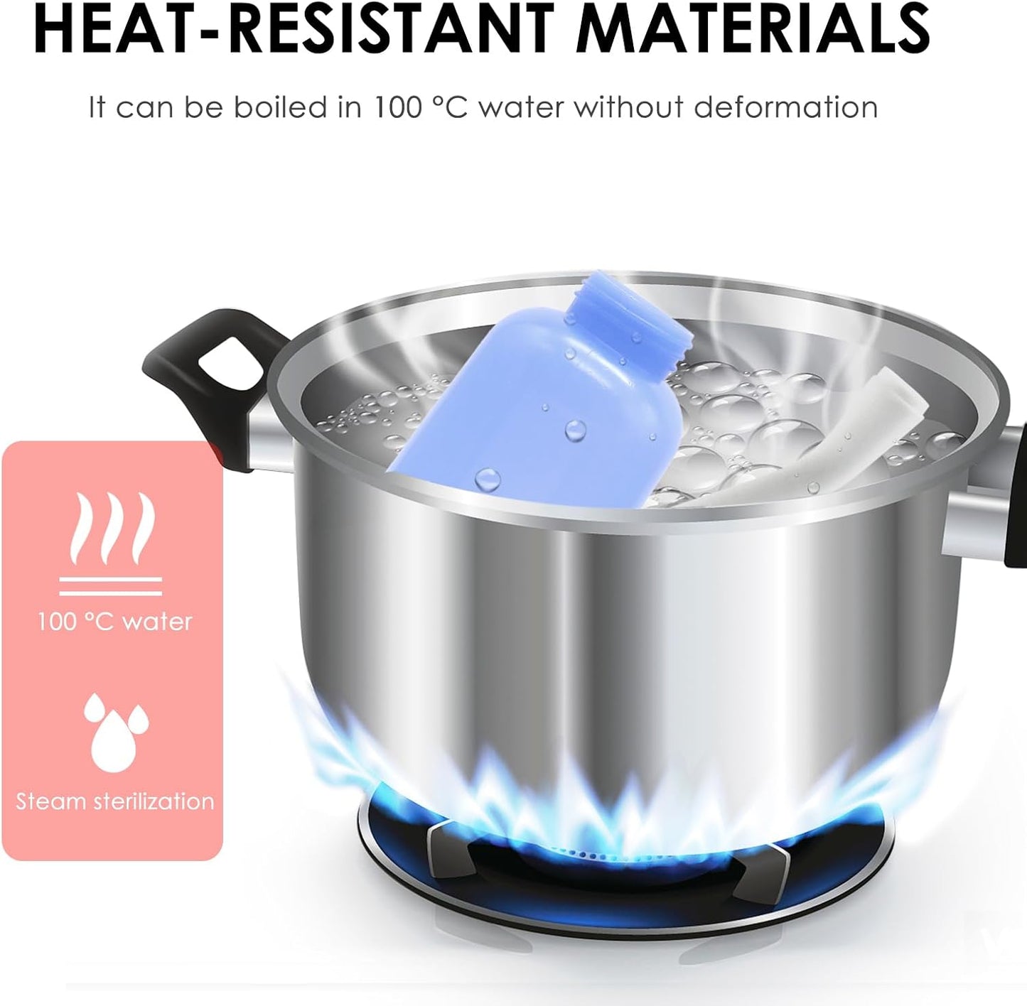 RUFCRIL Mini Peri Bottle, 350ml Portable Travel Bidet with Extra Ring and Carry Bag, TPE Material for High Temperature Resistance, Essentials for Postpartum Perineal Care,Hemorrhoid Treatment, Blue