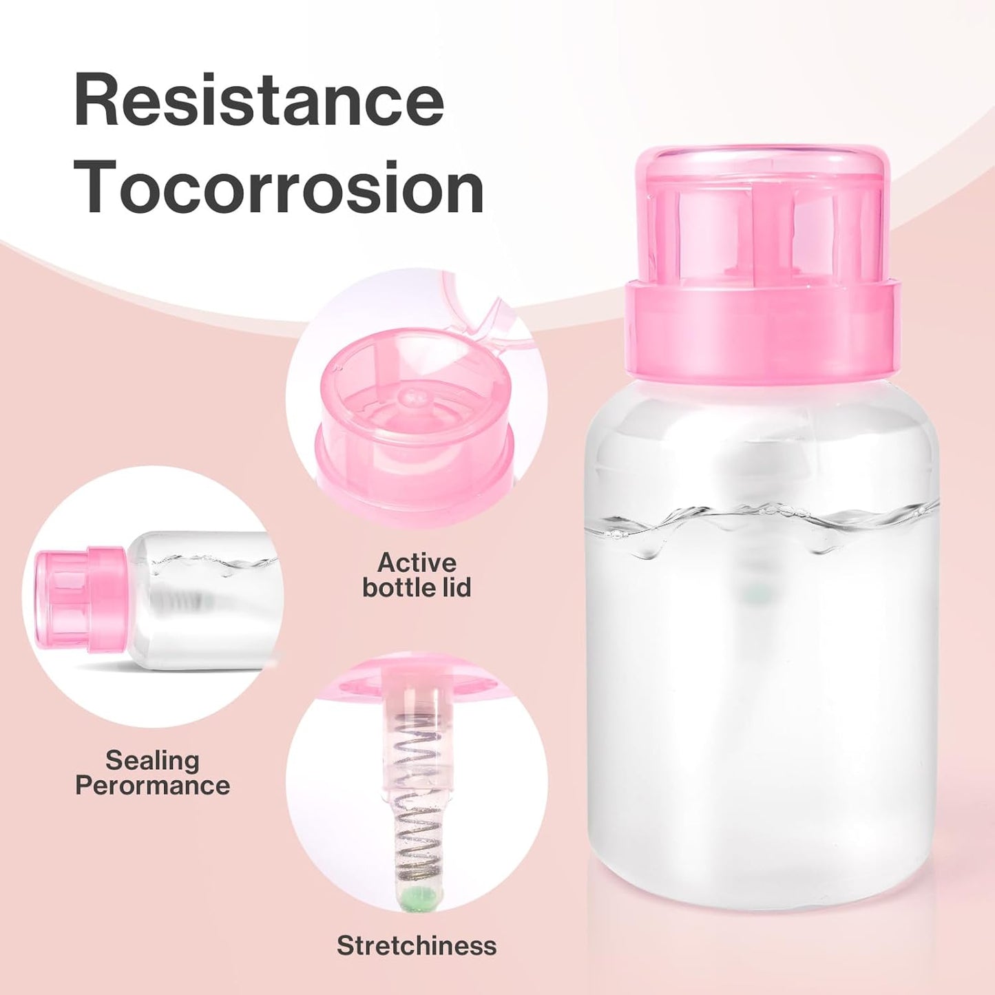 MelodySusie 1050PCS Lint Free Nail Wipes Kit, White Gel Nail Polish Remover Set with 1PCS Acetone Pump Dispenser Bottle 220ml for Professional Soak Off Gel Polish Remover