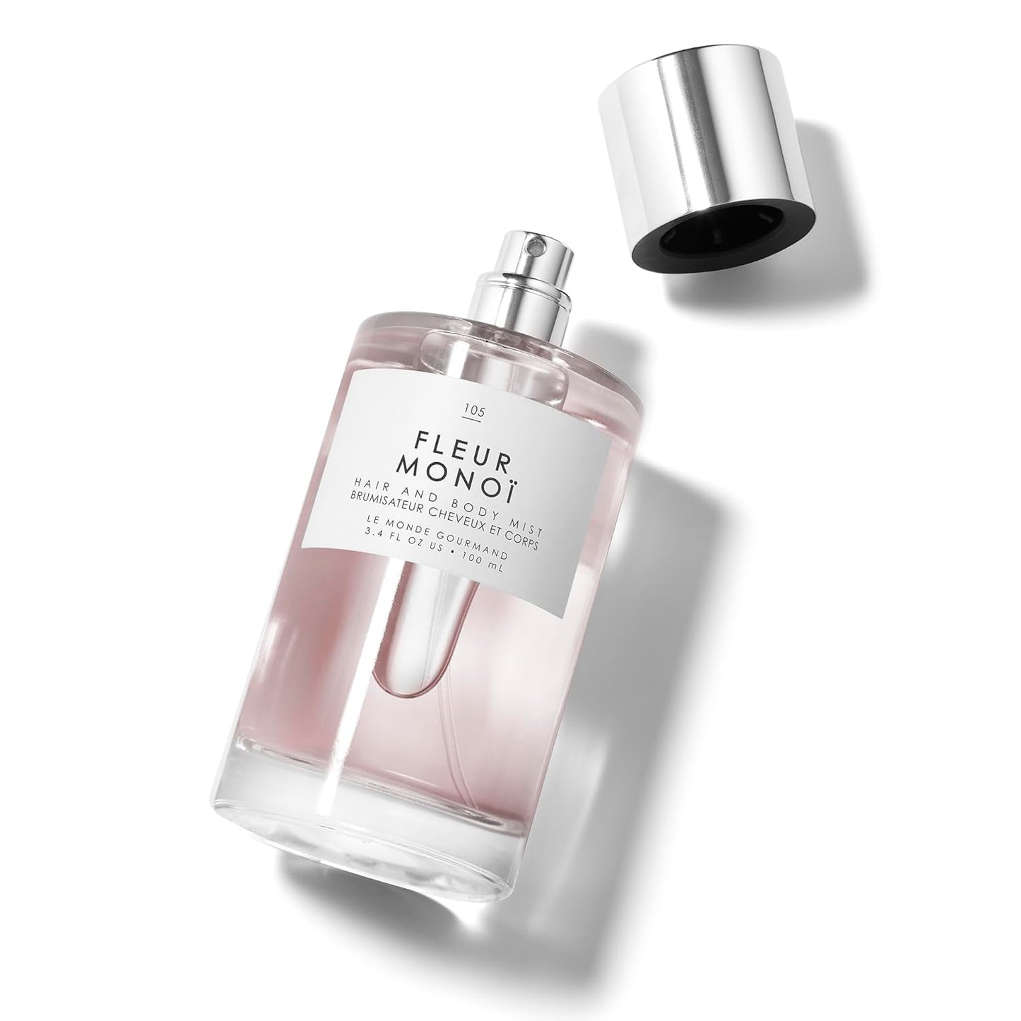 Le Monde Gourmand Fleur Monoi Hair & Body Mist - 3.4oz (100ml) - Floral, Coconut Fragrance Notes