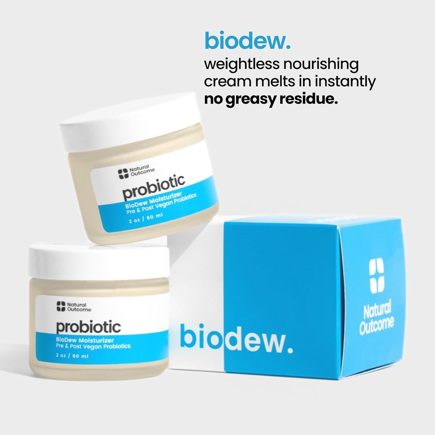 Pro Biotic Moisturizer - Probiotic Face and Skin Cream, Hydrating Vegan Bio Moisturizer, Organic, Cruelty-Free Skincare Solution for Radiant, Balanced Skin