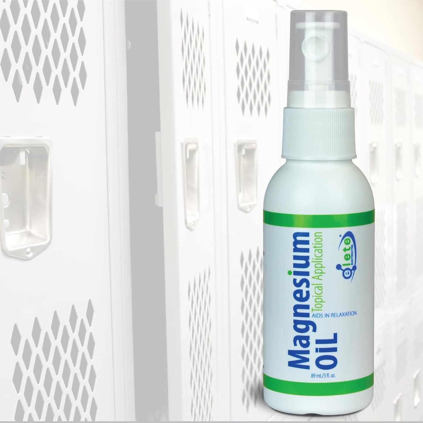 elete Pure Magnesium Oil Spray, Magnesium Oil for Feet, Legs, Muscle Cramps and Soreness, Accelerate Workout Recovery, 3oz