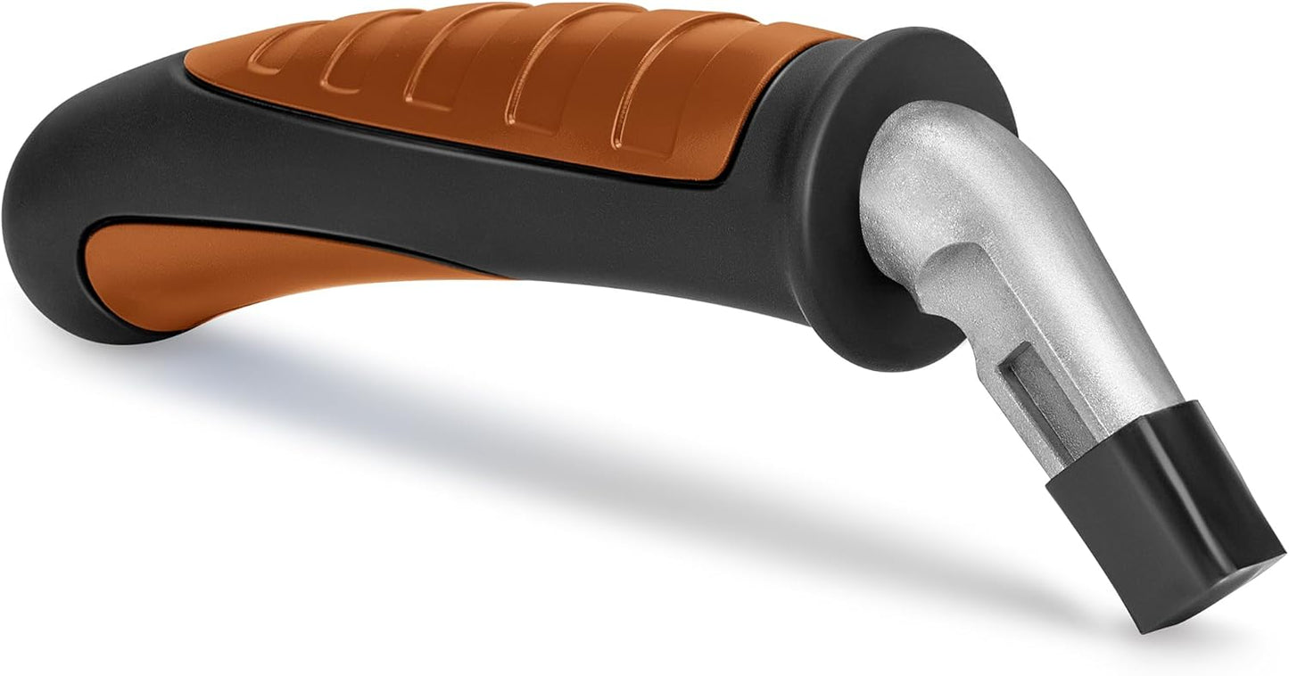 Car Door Handle for Elderly Car Handle Assist Support, Portable Auto Grab Handles for Handicap Seniors, Black and Orange