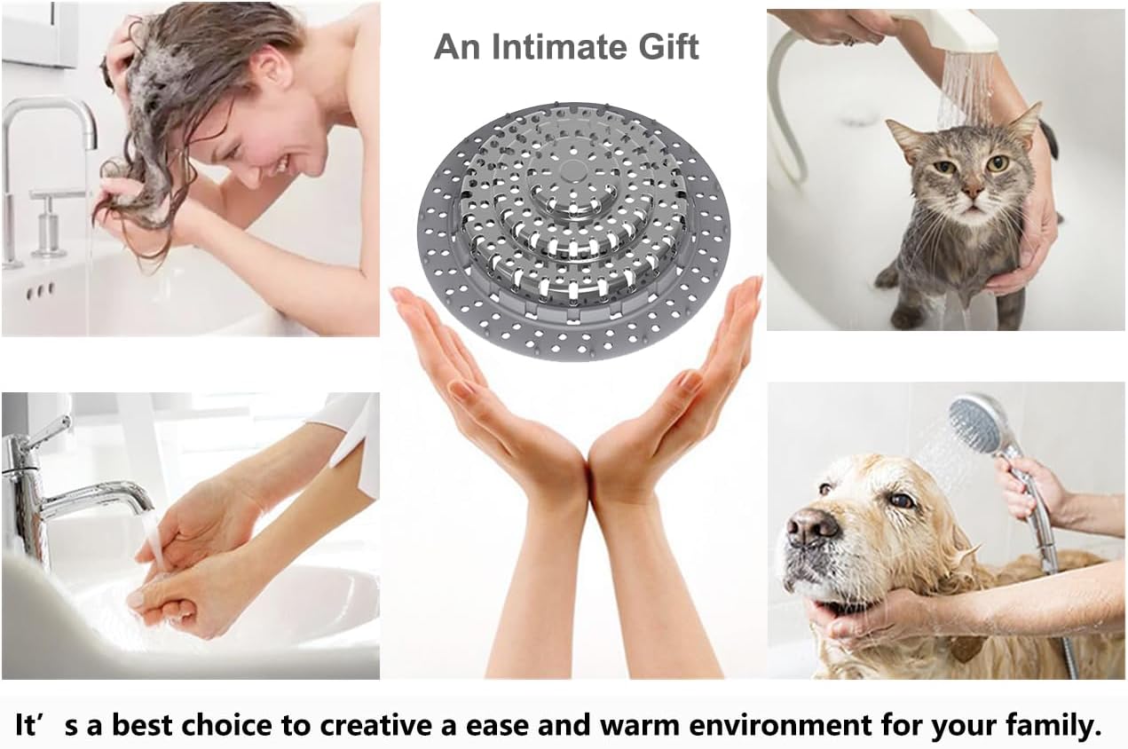 Bathtub Drain Hair Catcher,Bathtub Protector Suitable for Bathroom Bathtub, Pop-Up Drains. (Patented Product)