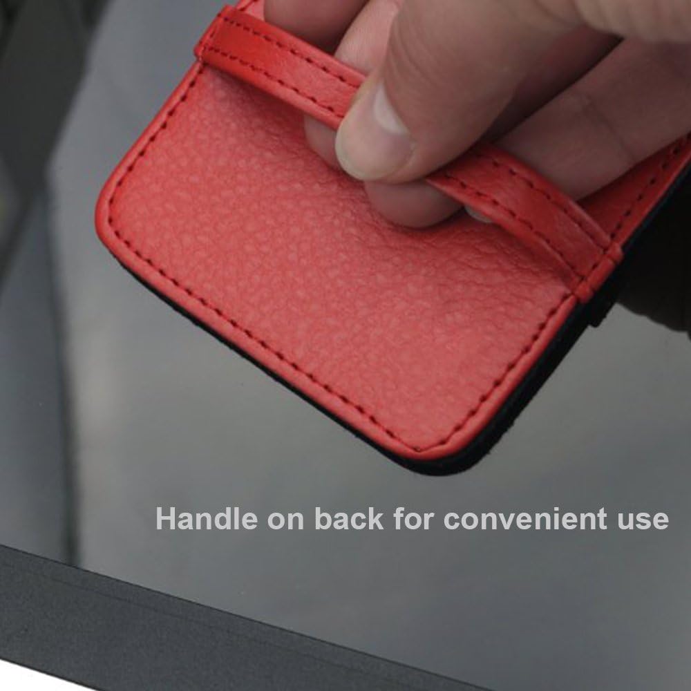 ProCase 4 Pack Screen Cleaning Pad, Elastic Strap Soft Cloth Wipes Screen Cleaner for iPad, iPhone, MacBook, Tablets, Laptop, Cellphone, Computer, Camera, TV Screen -Color Mixed