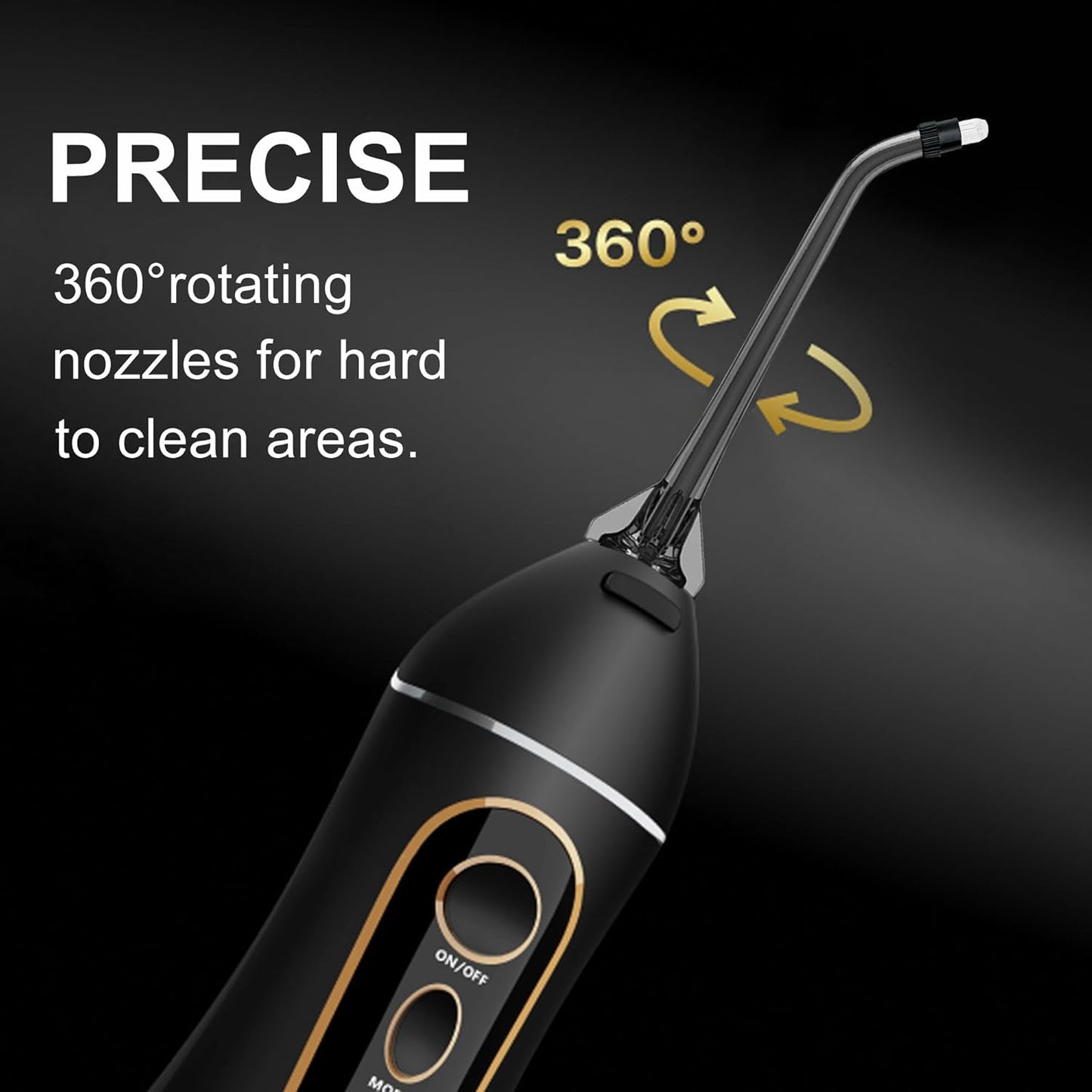 Replacement Heads for Nicwell Oralfree Water Flosser,4 Orthodontic Replacement Heads Oral Irrigator Jet Tip(Orthodontic Tips)