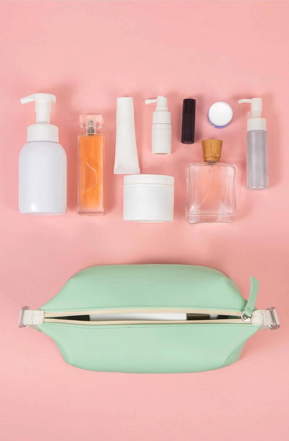 6"x 11" 6L Large Silicone Toiletry Bag,Waterproof Leakproof Foldable Travel Organizer,Dopp Kit Alternative for Men & Women,Turquoise Blue