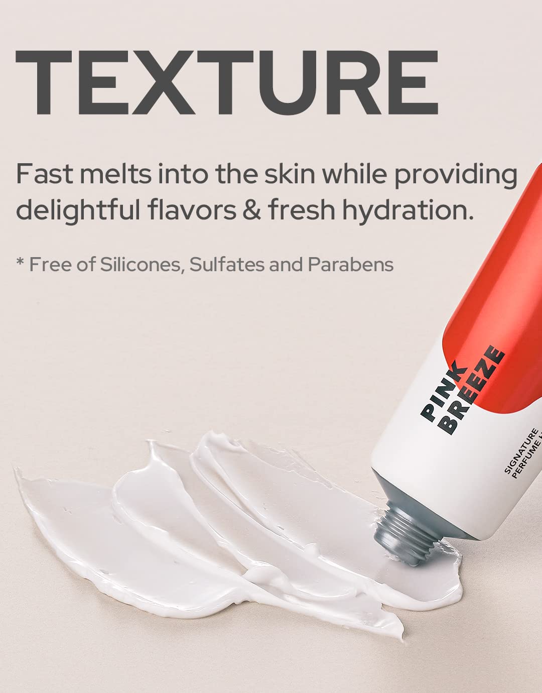 DUFT&DOFT Pink Breeze Signature Perfume Nourishing Hand Cream, Non-greasy, Refreshing Hydration, Shea Butter, Vitamin E, Feel-Good Fragrance – 1.69 oz.