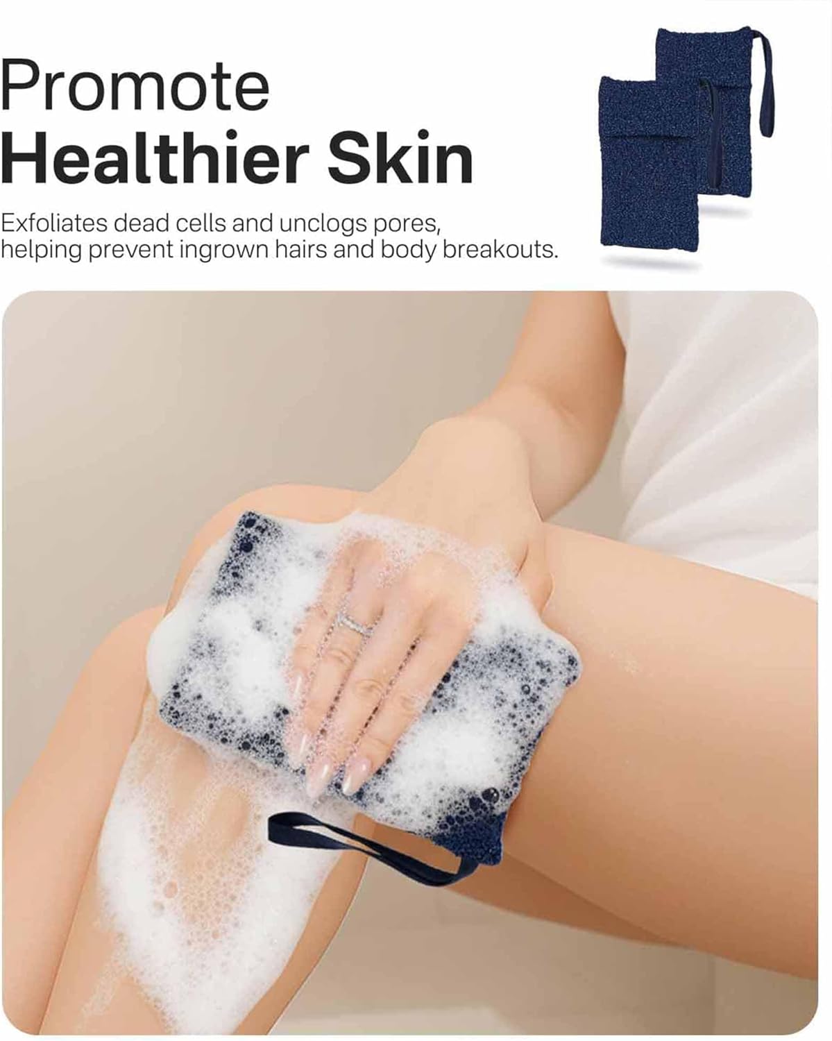 Yiclick Soap Savers for Bar Soap, Soap Bags for Soap Bars, Soap Loofah Pouch, Bar Soap Holder for Shower Bath, Soap Loofah Sponge, Soap Mesh Net Sock Exfoliating Body Scrubber Washcloth Cloth