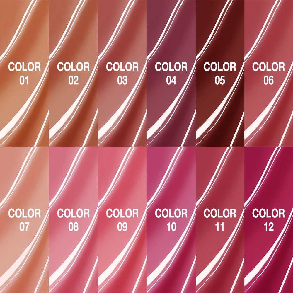 Rich Chocolate Brown Tinted Lip Balm, Hydrating Sheer Soft Matte Finish Lipstick for Women, Creamy Natural Color Lip Tint Balm Lightweight And Non-greasy Long Lasting Waterproof for Dry Lips 05#