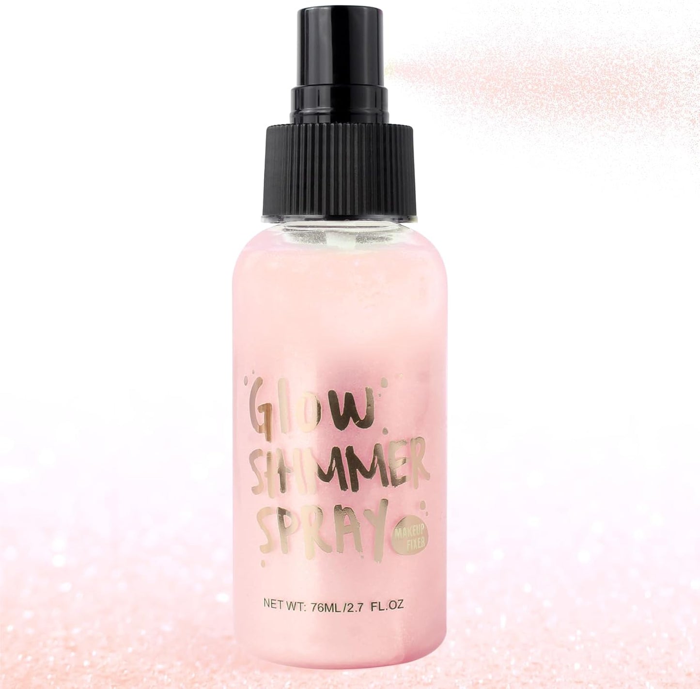 Glitter Spray for Hair and Body, Glitter Body Spray, Quick-Drying Waterproofing Body Shimmer Suitable for Festival Rave