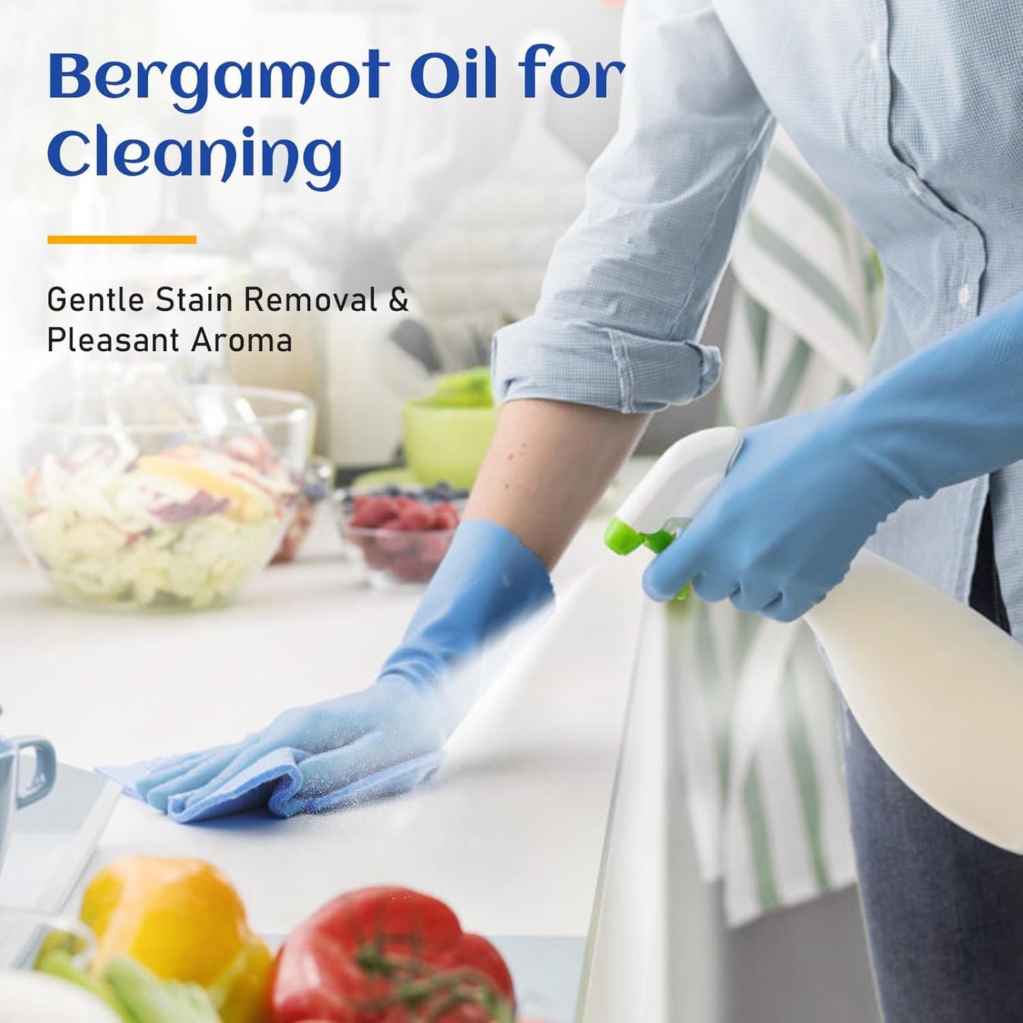 HIQILI 30ML Geranium Essential Oil, for Skin, Diffuser & Candle, 100% Pure and Natural - 1.01 Fl.Oz