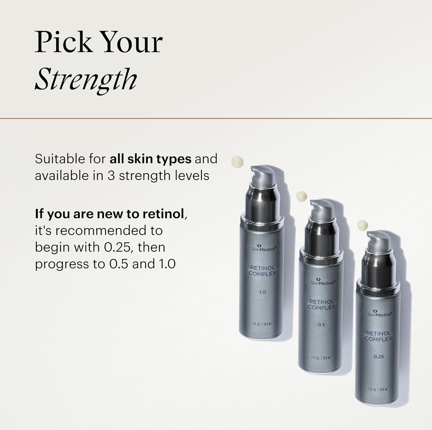 SkinMedica Retinol 1.0 Complex - Retinol Serum for Face, Age-Defying Advanced Retinol Cream That Renews Skin and Diminishes the Appearance of Fine Lines and Wrinkles, 1 Fl Oz