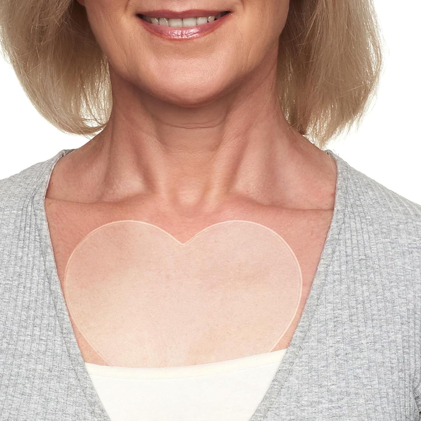 Chest Wrinkle Pads - 3-Pack Reusable Ant-Wrinkle Silicone Patches for Skin Firming,Silicone Patches Smoothing & Hydration & Skin Tightening Overnight Chest Pads (Lasts Up to 3 Months)