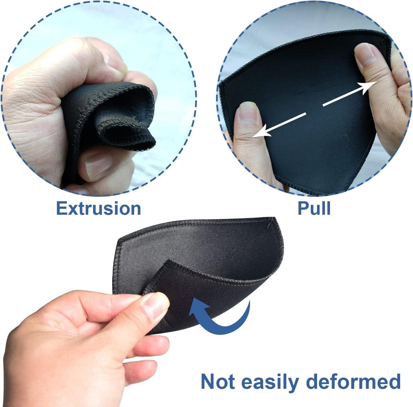 Bra Pad Insert,Removable Sport Bra Cup Triangle Breathable & Reusable Bra Pad for Yoga Bra,Swimsuits,Bikini