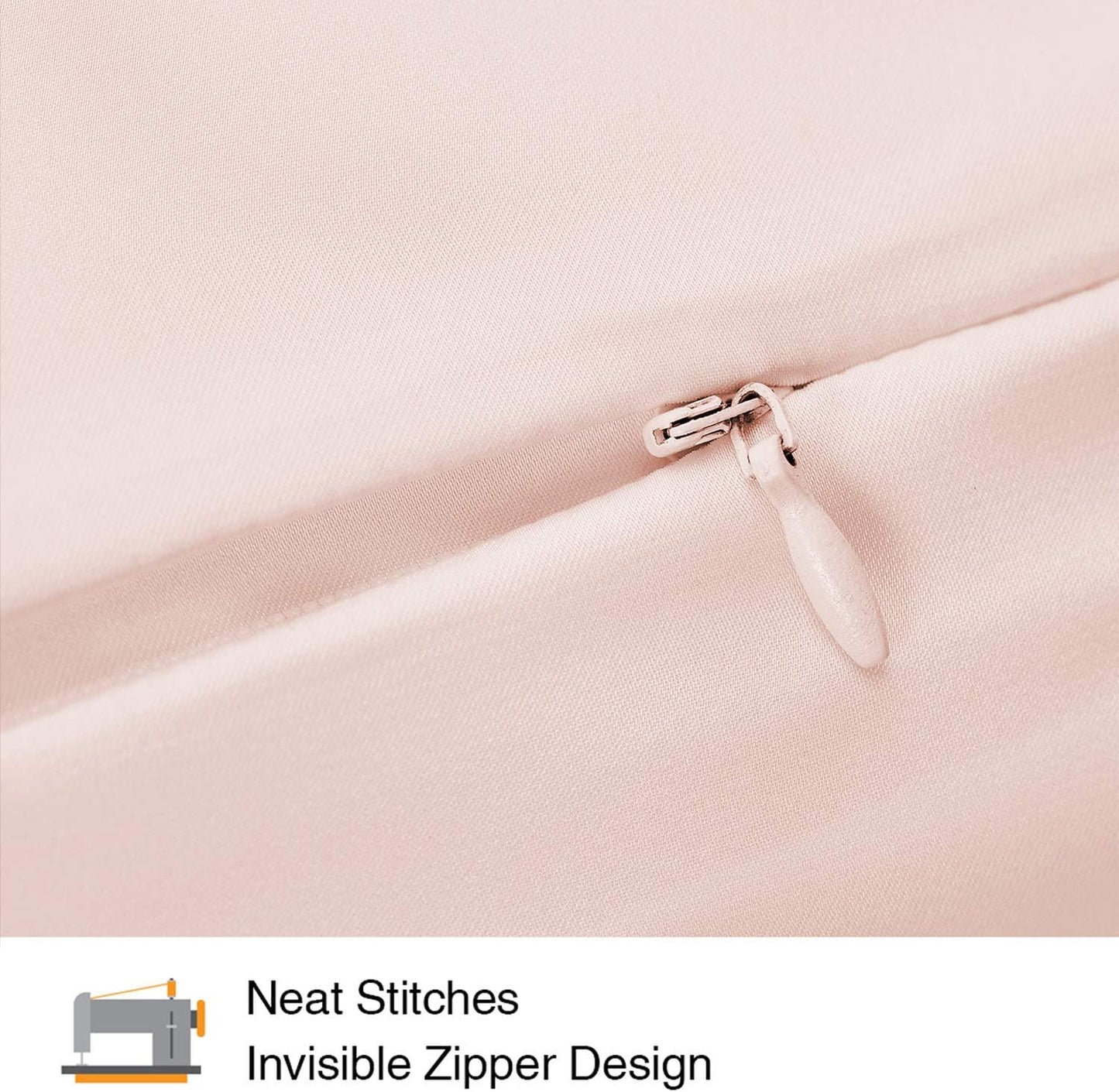 INSSL Silk Pillowcase for Women, Mulberry Silk Pillowcase for Hair and Skin and Stay Comfortable and Breathable During Sleep. (Pink, 20"×36")