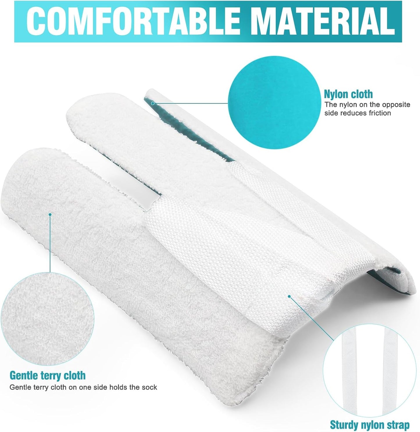 Sock Aid, Sock Helpers to Put on Your Socks for Seniors, Disabled, Pregnancy, Assist Device for Elderly, Tool Aide Puller Easy on and Off with No Bending(Blue)