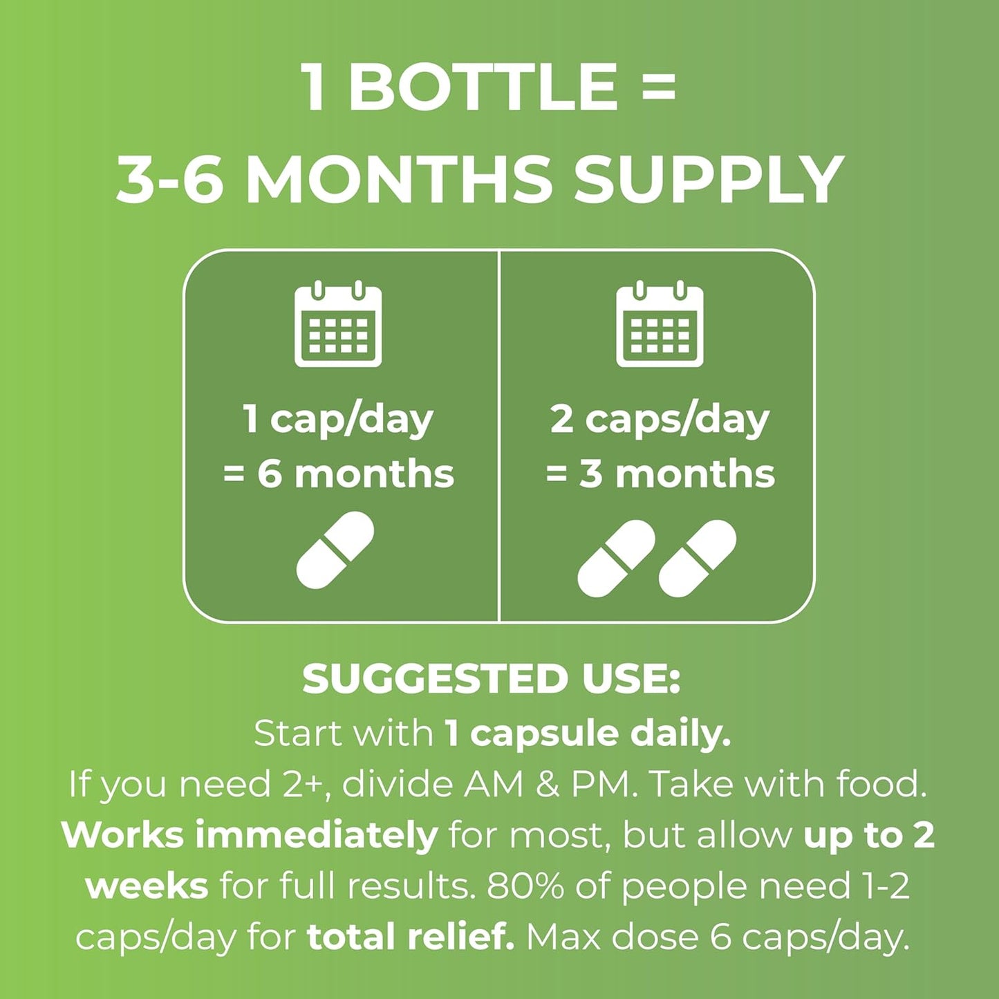Cramp Defense® for Leg Cramps & Muscle Cramps Relief (During The Day & at Night.) Magnesium Supplement Made in USA. 3-6 Month Supply per Bottle. Contains Truemag® for Max Absorption. 1+ Million Sold.