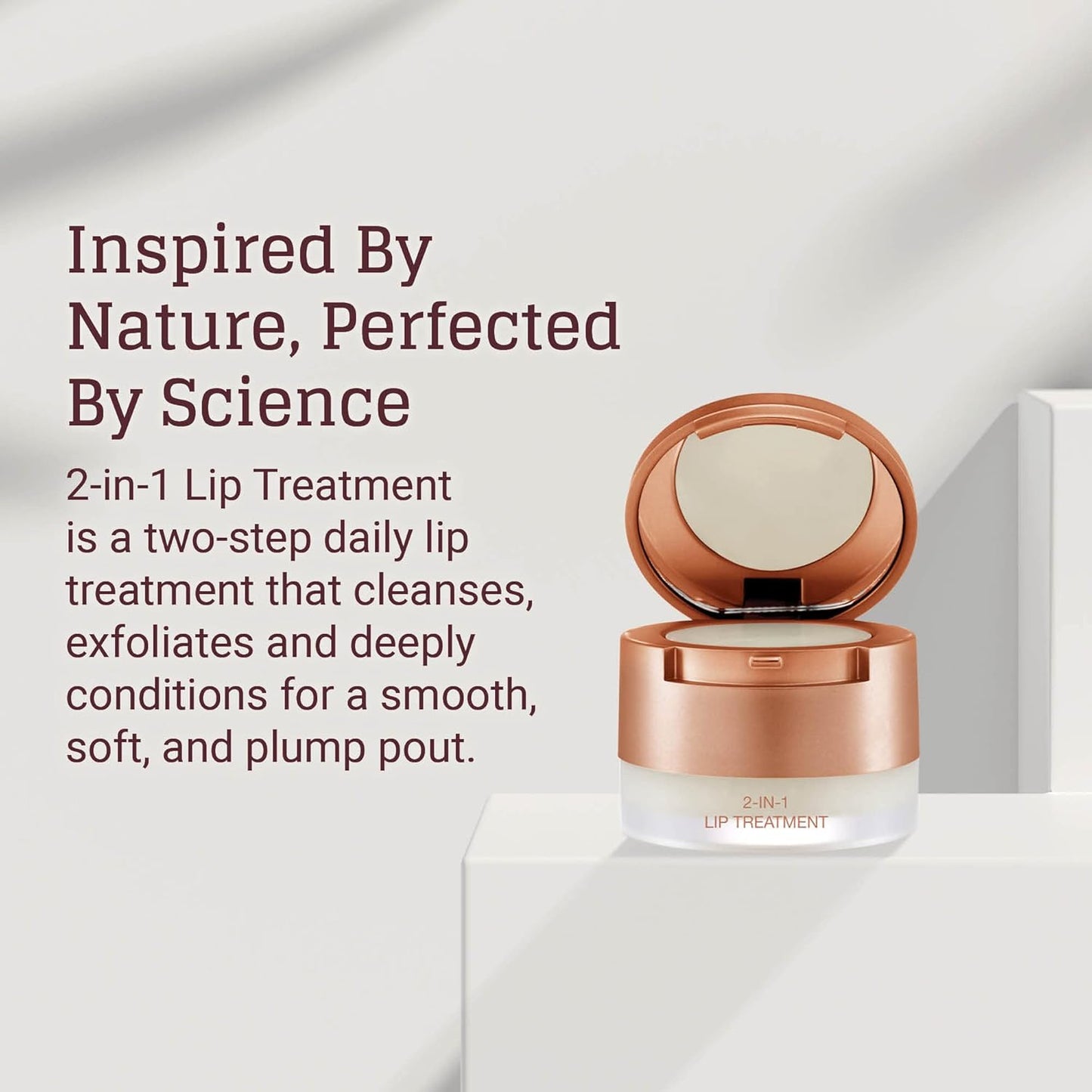 Avya Skincare Two-In-One Lip Treatment/Sugar Scrub Exfoliates and Softens Lips/Balm with Marula and Mango Moisturizes and Nourishes / .07oz