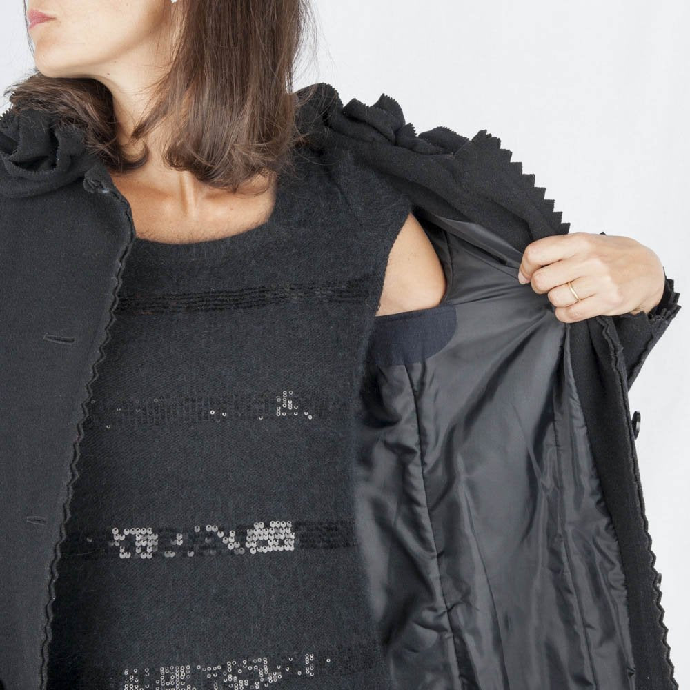 Garment Guard: The Original Disposable Adhesive COTTON Underarm Sweat Pads, Unisex to Prevent Armpit Stain (10 pairs, Black)