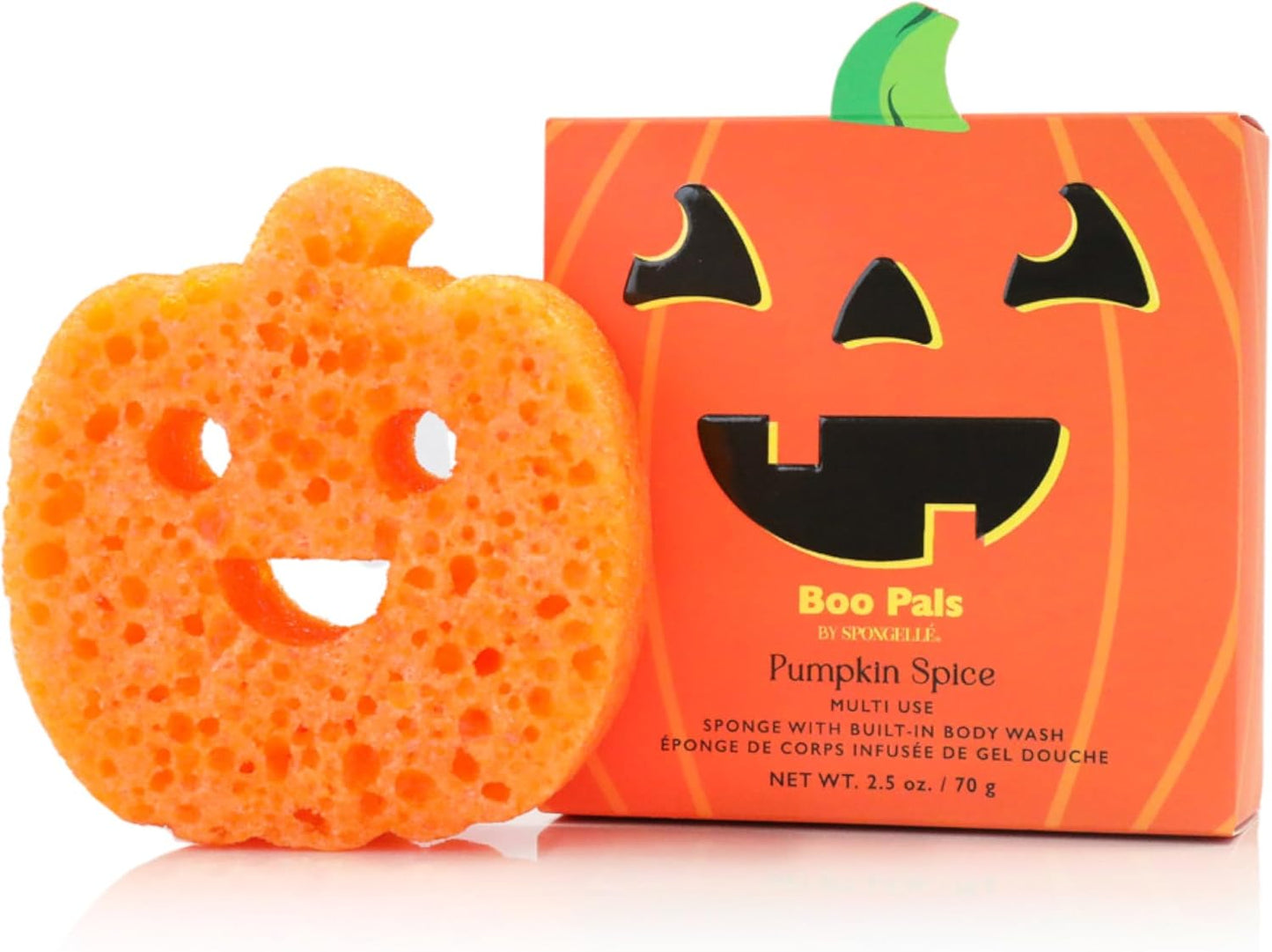 Spongelle Pumpkin Spice Pumpkin | Boo Pals Body Buffer
