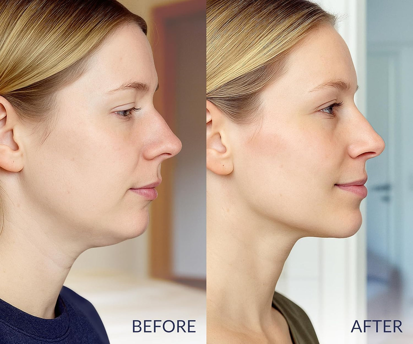 STYLIA V Line Lifting Collagen Face Mask - Lift, Firm & Contour Jawline - Double Chin Strap with Hyaluronic Acid & Aloe Vera - Hydrating Neck & Face Tightening Mask - Chin Strap for Sleeping (20PC)