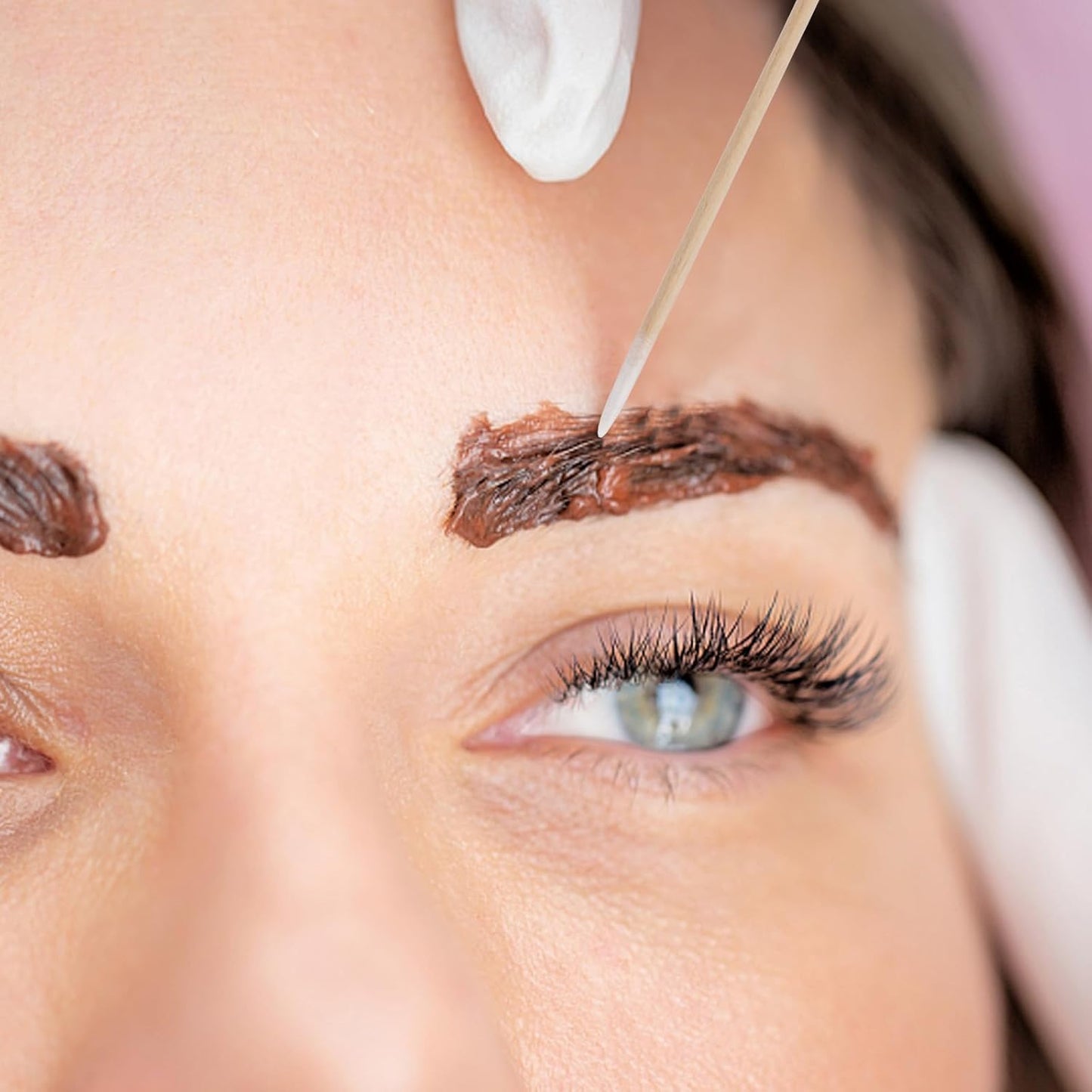 500 Count 4 Inch Pointed Cotton Swabs Precision Microblading Cotton Tipped Applicators Micro Swabs Tattoo Permanent Supplies