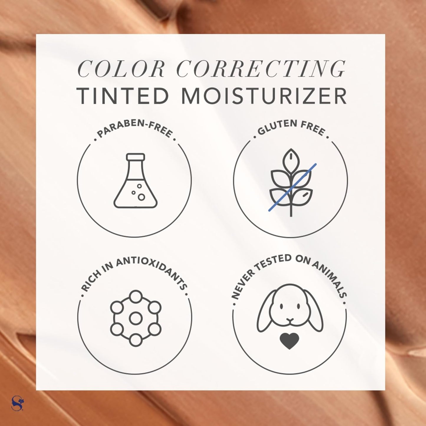 SeneGence MakeSense Color Correcting Tinted Moisturizer with Sheer Coverage, Medium, 1 Fl Oz, Enriched with SenePlex+ and Botanicals for Smooth, Even-Toned Skin