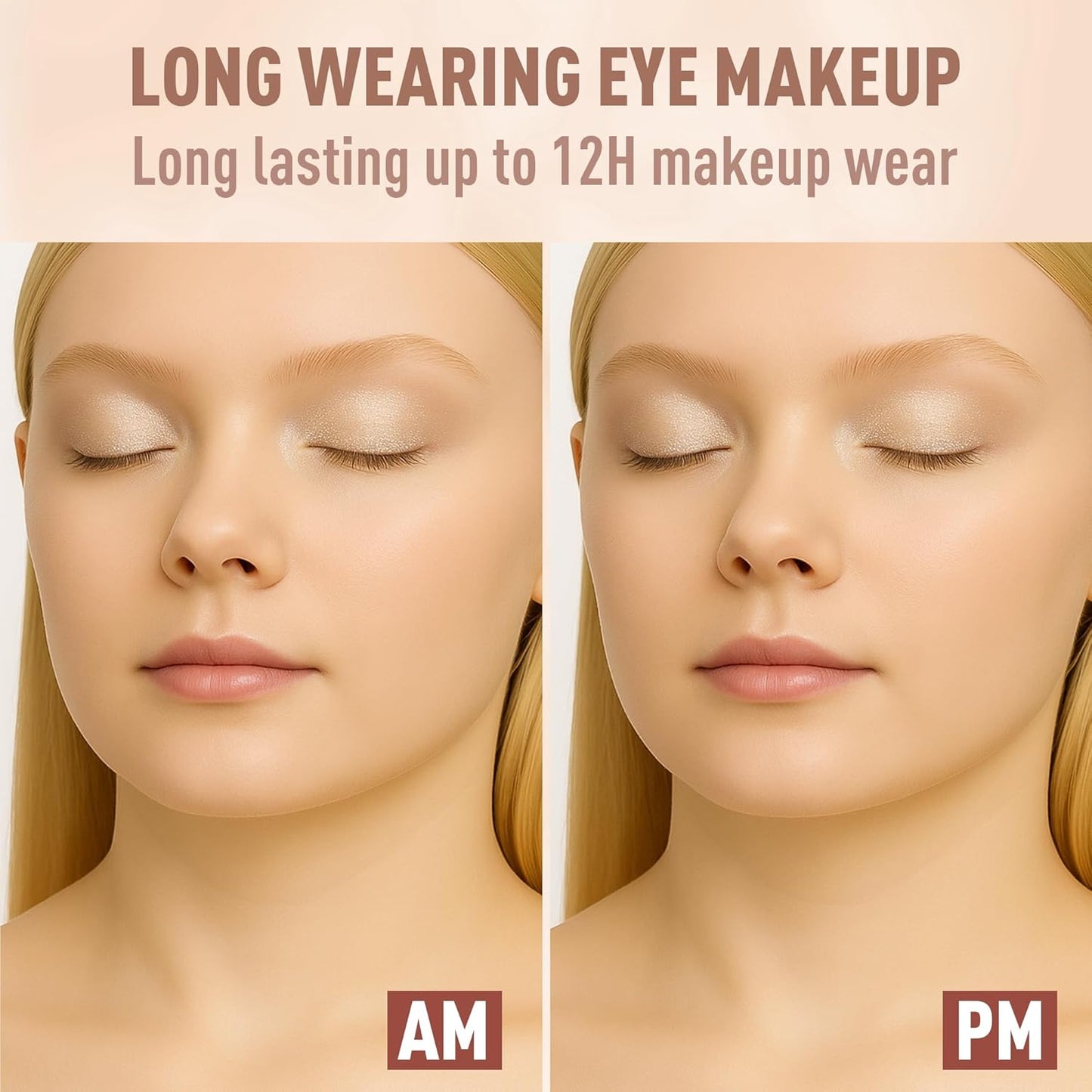 FV Cream Shimmer Eyeshadow Stick,Long Lasting & Waterproof, Multi-Use & High Pigment Eyeshadow Makeup Stick, Pearl Shimmer