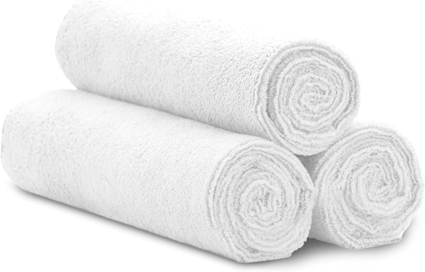 S&T INC. Microfiber Gym Towels, Yoga Towel for Home and Gym Bag, 16 Inch x 27 Inch, 3 Pack