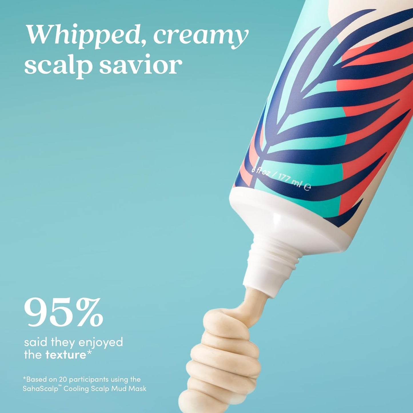 Fable & Mane Cooling Scalp Mud Mask, Soothes Itchiness and irritation. Treatment to Purify the Scalp with Ayurvedic Neem