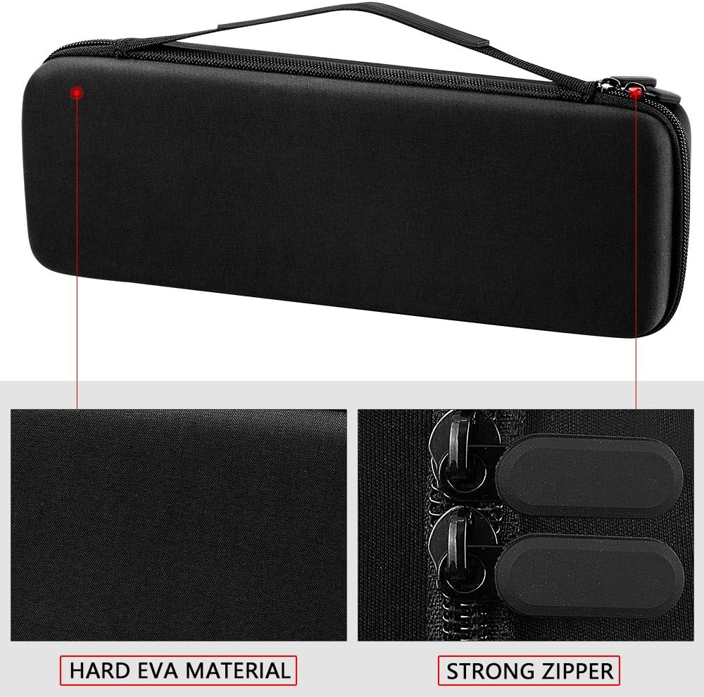 Comecase Grooming Clipper Blade Case Holder Organizer - Hard Travel Carrying Storage Holds 12 Blades - Upgrade