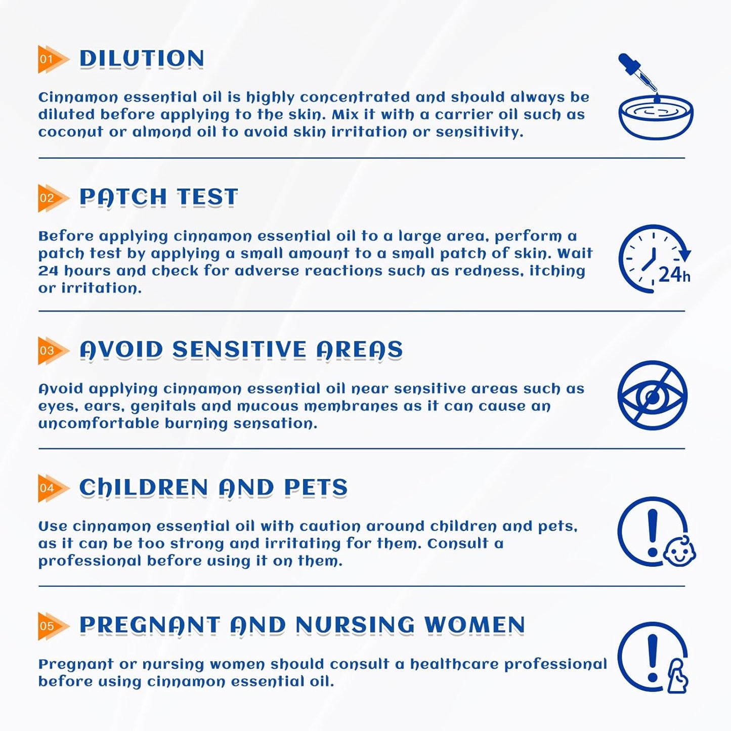 HIQILI Cinnamon Essential Oil for Spary, Diffuser, Garden and Kitchen - 100% Pure Natural - Indoor and Outdoor, 1.01 Fl Oz