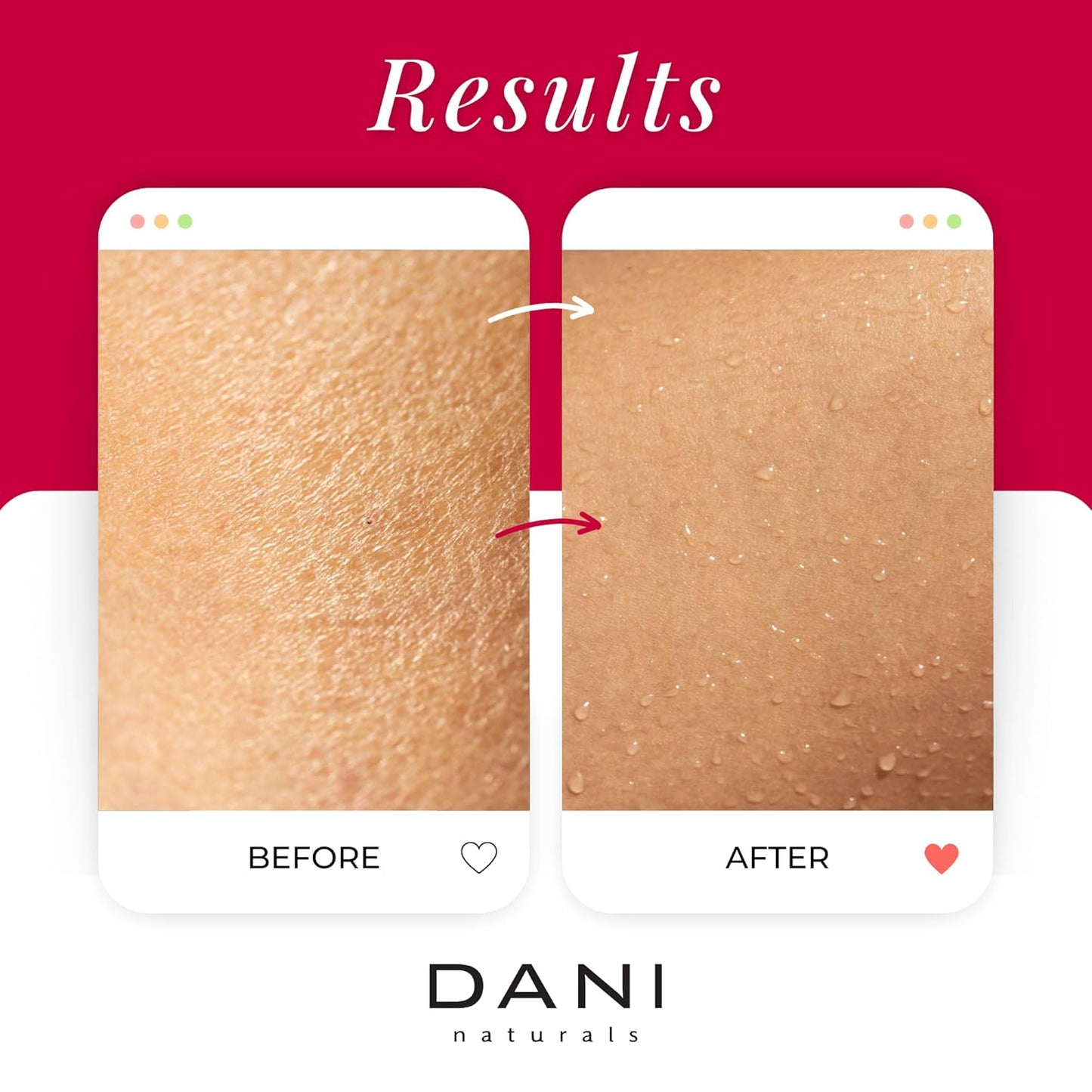 DANI Naturals Exfoliating Sugar Scrub - Citrus Rose - Organic Cane Sugar & Shea Butter - Deep Hydration & Gentle Exfoliation for Smooth, Radiant Skin - 14 oz