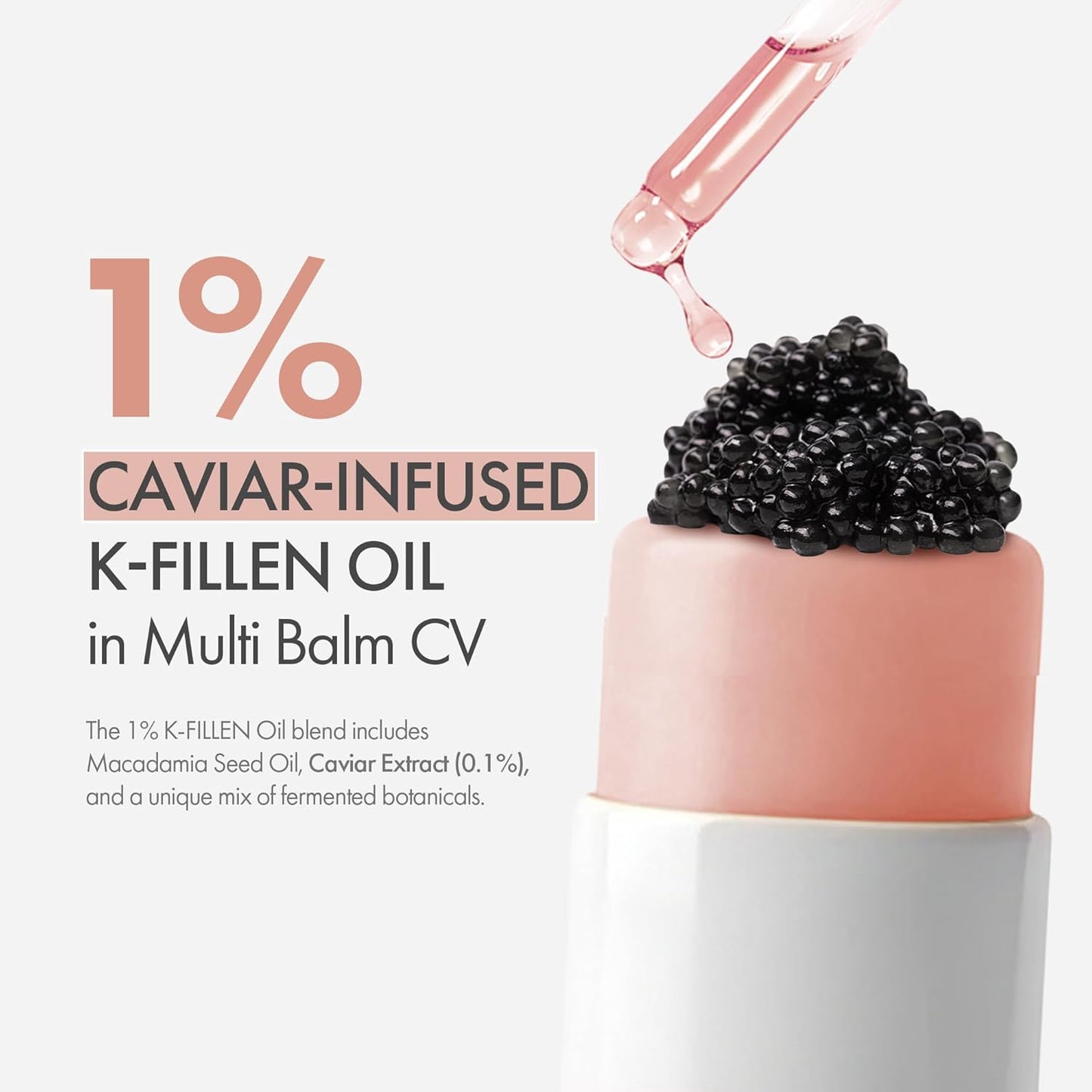 KAHI Multi Balm CV - All-in-One Age-Defying Balm Stick with Beluga Caviar Oil - 48HR-Hydrating Moisturizer for Under Eye, Cheeks, Neck, Lips - Luxury Korean Skincare (9g, 0.31 oz)