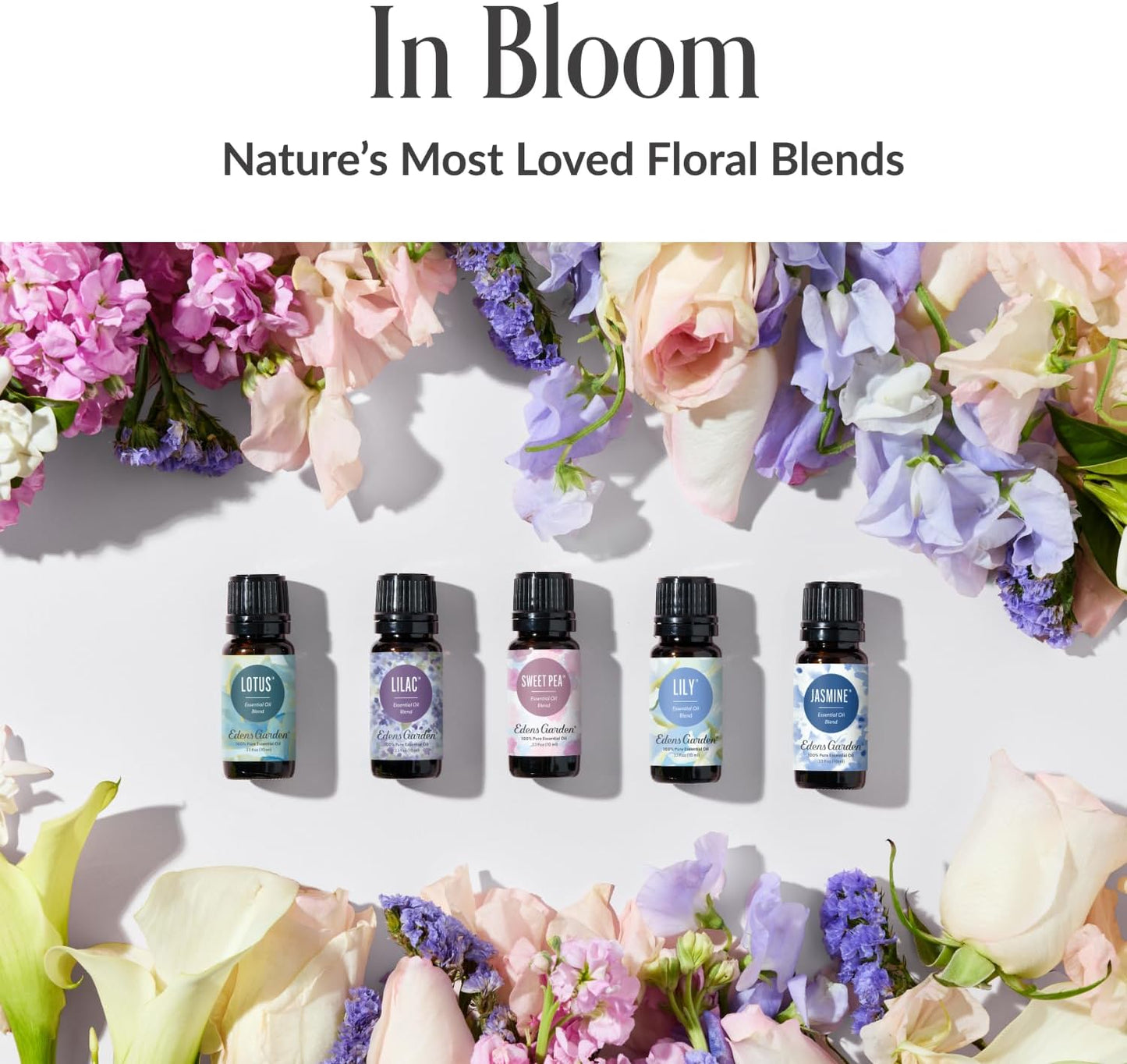 Edens Garden Jasmine Essential Oil Blend – 100% Pure Premium Grade, Natural & Synthetic-Free, Undiluted for Hair Care, Home Diffusers, Skin, Aromatherapy, Massage & Humidifiers 10 ml (.33 fl oz)