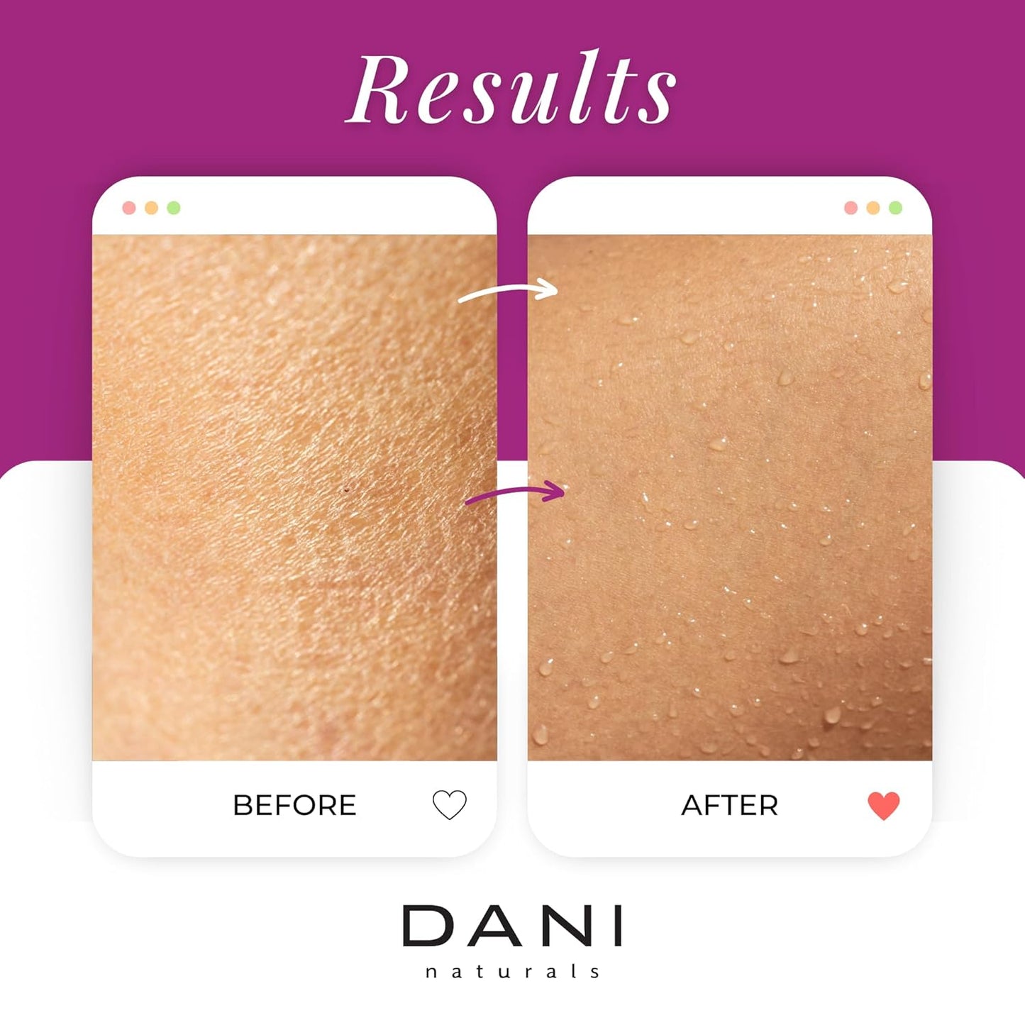 DANI Naturals Sugar Scrub – Pure & Gentle Exfoliation with Juicy Passion Fruit Scent. Organic sugar, shea butter, and nourishing oils for smooth, soft skin – 14 oz