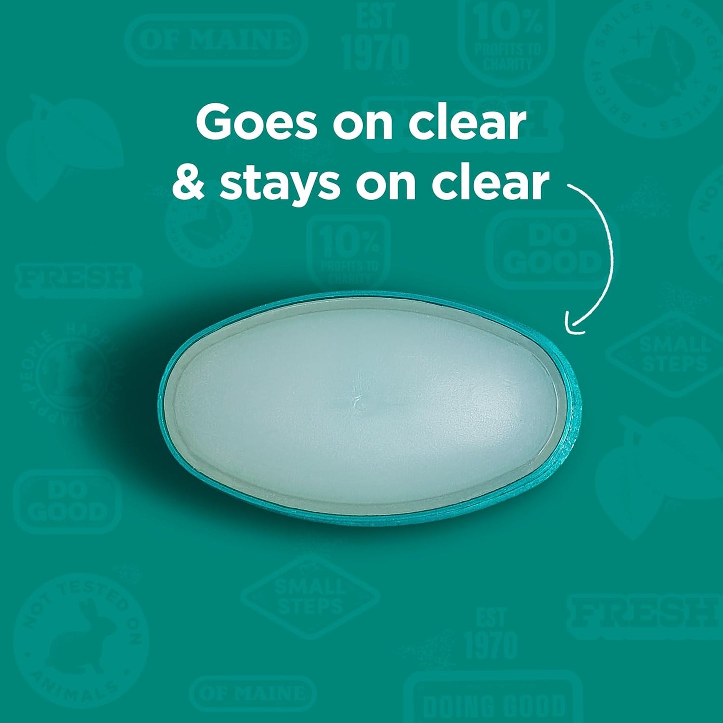 Tom’s of Maine Sandalwood Vanilla Aluminum Free Natural Deodorant For Women & Men | Goes on Clear | Odor & Wetness Protection | Naturally Derived and Moisture-Locking Ingredients | 3.25 oz (2 Pack)