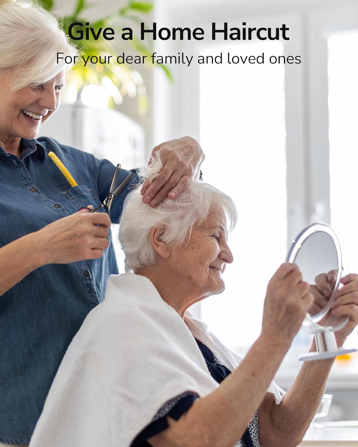 ULG Hair Thinning Scissors Professional Barber’s Texturizing Teeth Shears for Hairdressing, Salon and Home Use Thinning Shears for Hair Cutting, Made of Japanese Stainless Steel, 6.5 inch