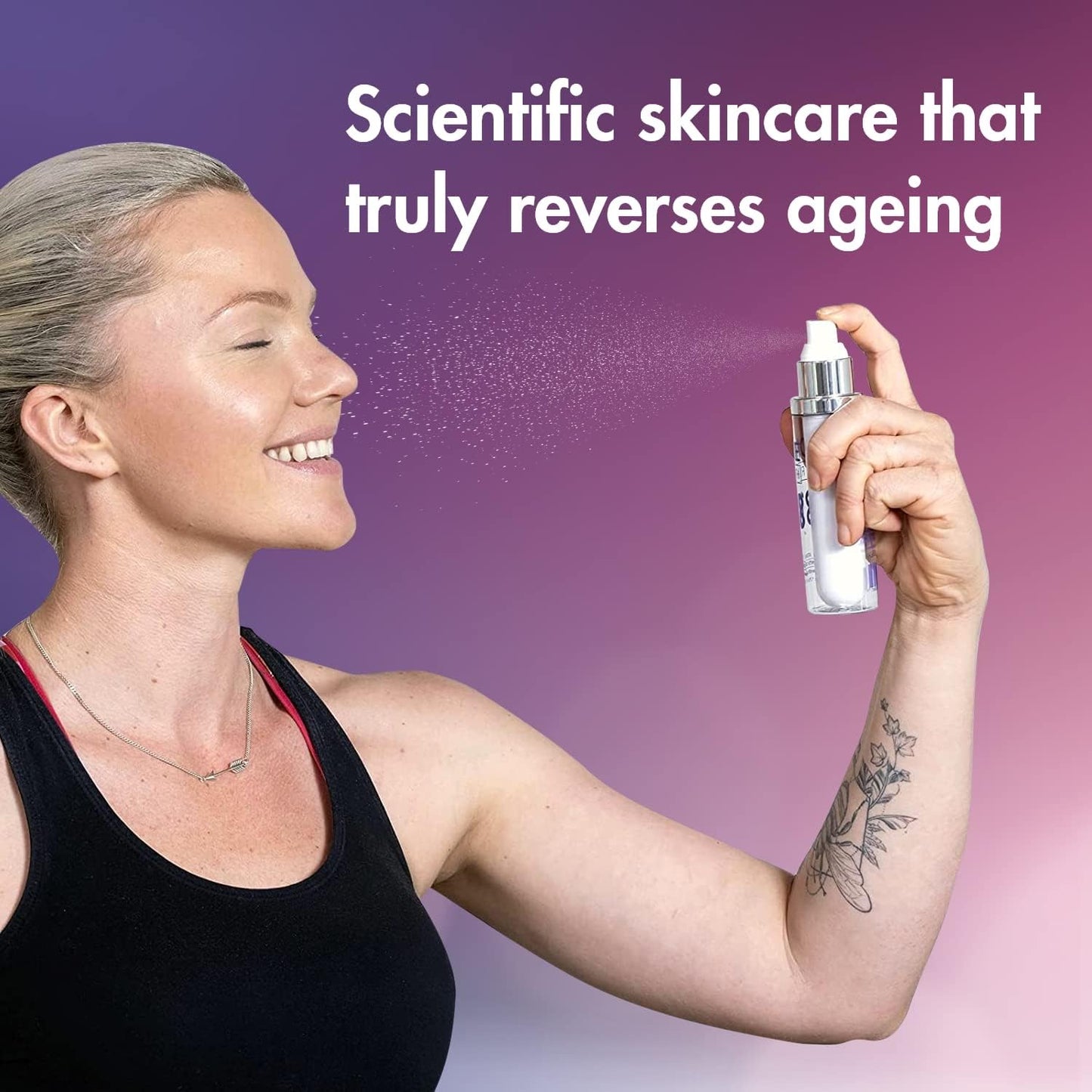 Atomiser Spritz with TAM-818 | Telomerase Activation | Anti-Aging Face Mist