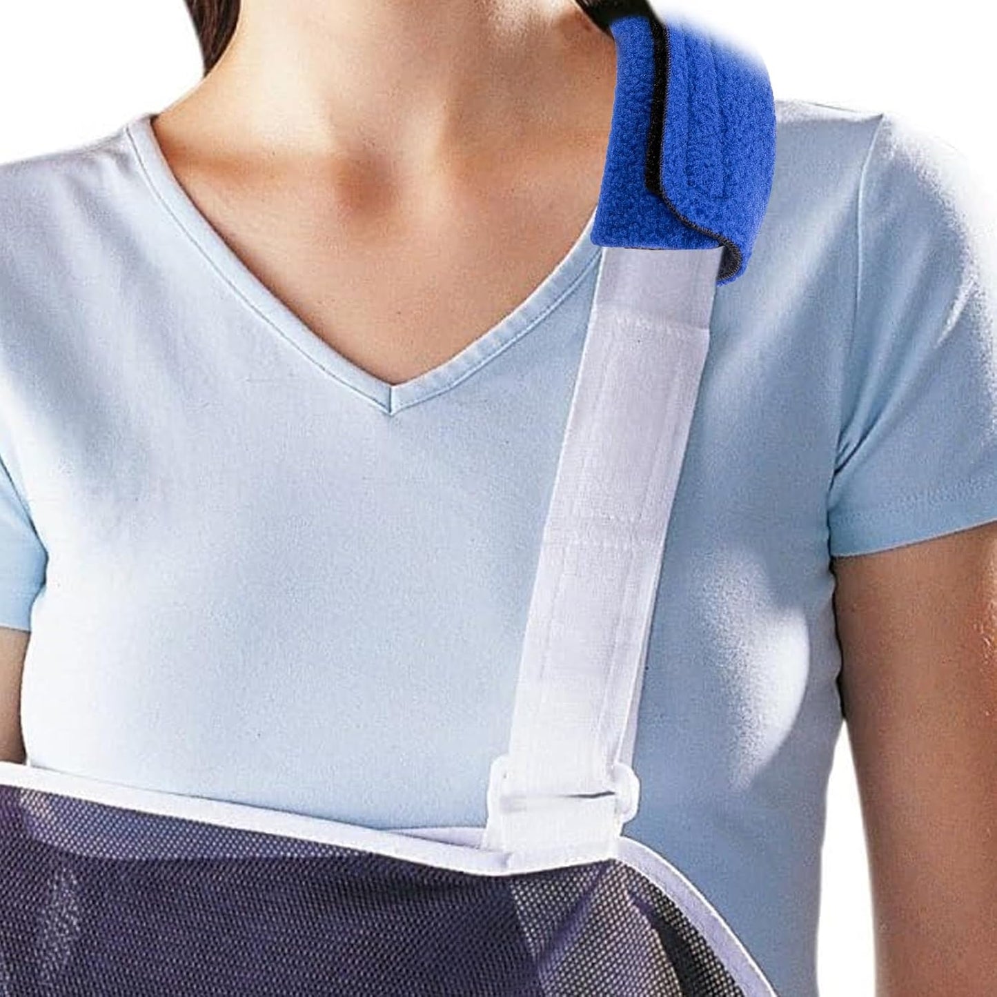 2 Packs Neck Strap Pillow Neck Pad Cervical, Shoulder Strap Cushion, Universal Replacement Shoulder Pad Cushion, Arm Sling Strap Cushions, Shoulder Strap Pad, Shoulder Neck Chest Protector Pad