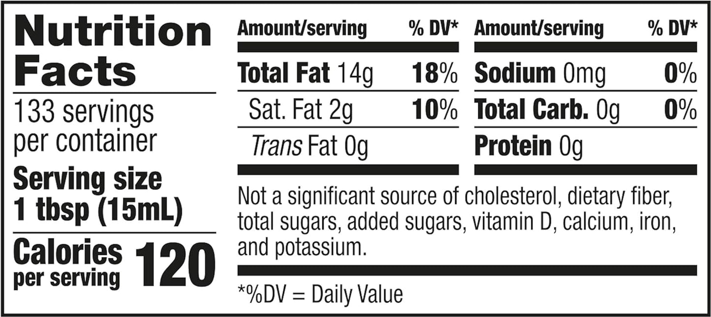 Amazon Fresh, Italian Extra Virgin Olive Oil, 2 Liter