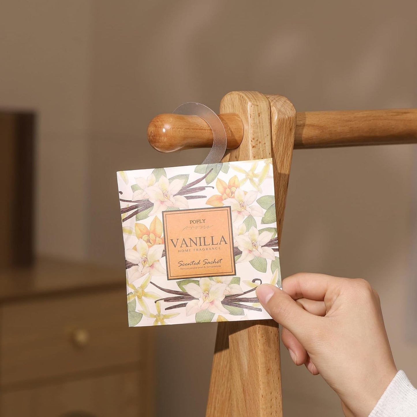 12 Packs Lily Scented Sachets – Long-Lasting Air Freshener & Closet Deodorizer for Drawers, Closets, Cars & Wardrobes