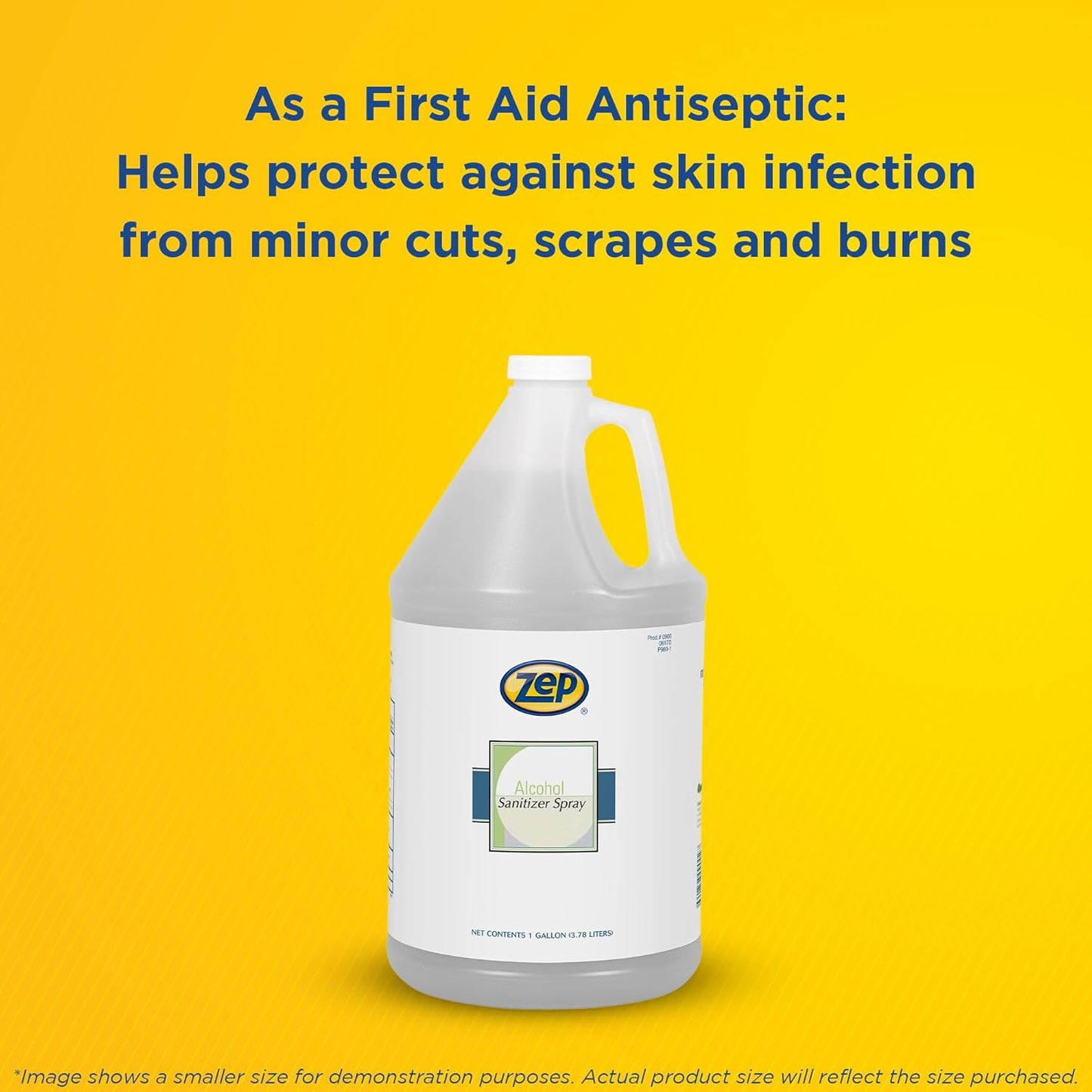 Zep Alcohol Hand Sanitizer Liquid Refill - 55 Gallon (1 Unit) 90085-70% Ethanol-Based, Non-Foaming for Dispensers, Manufactured in the USA