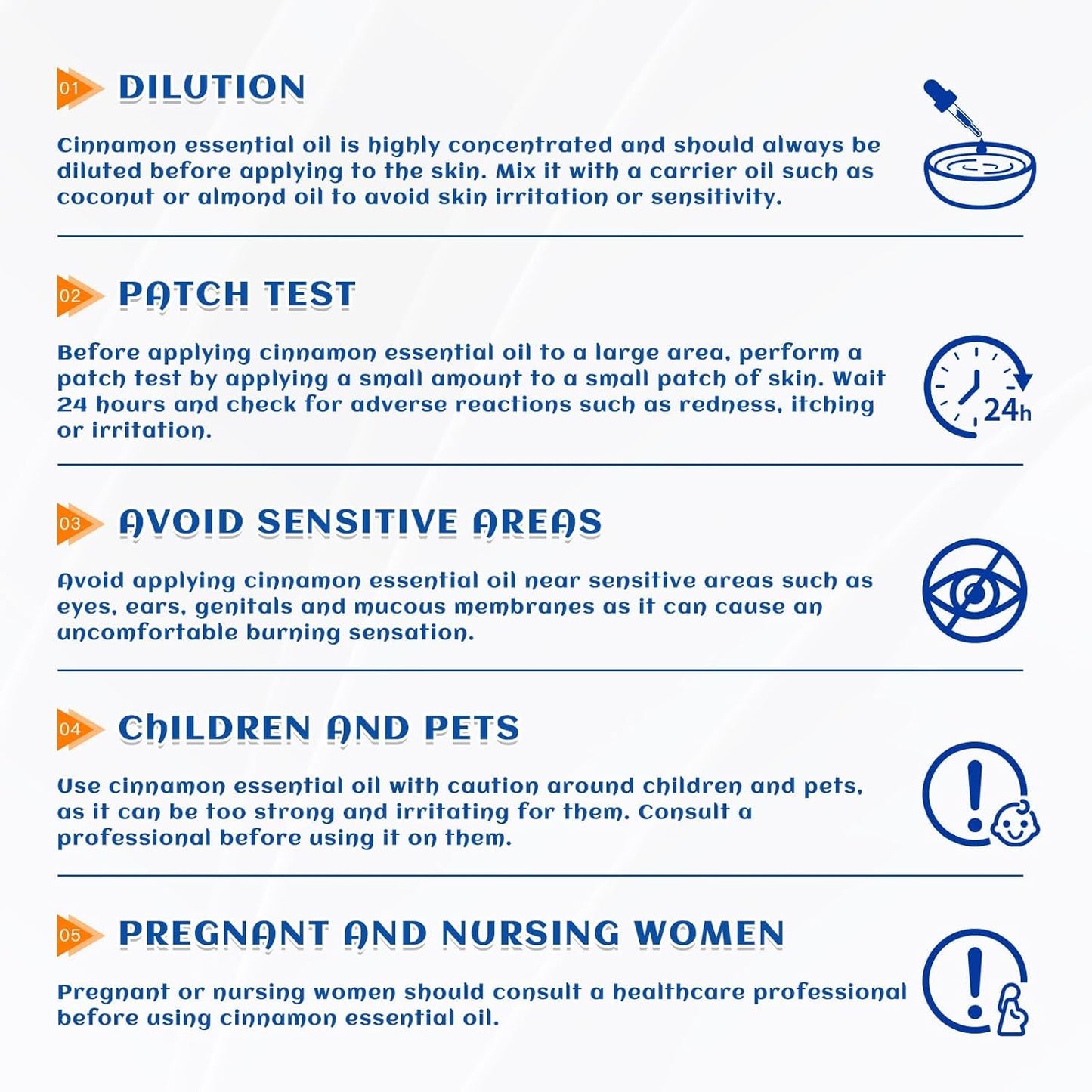 HIQILI Cinnamon Essential Oil for Spary, Diffuser, Garden and Kitchen - 100% Pure Natural - Indoor and Outdoor, 3.38 Fl Oz