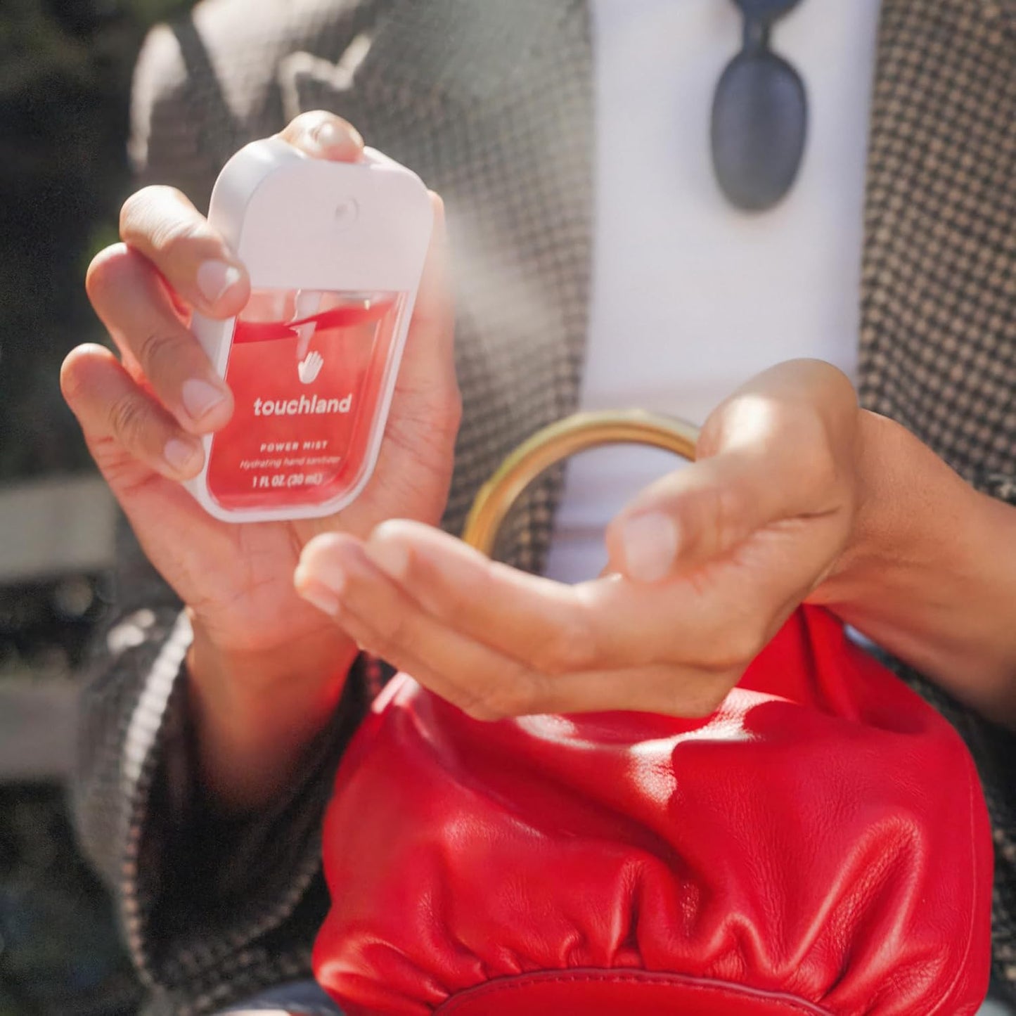 Touchland Power Mist Hydrating Hand Sanitizer Spray, TROPICAL Trio Set (Mango Passion, Beach Coco, Watermelon), 1 FL. OZ. Travel Size (Set of 3)