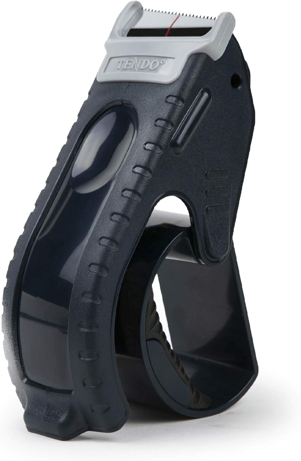 Packing Tape Dispenser: TENDO° Home & Office Line – Great for Box Sealing, Packaging, Shipping & Moving with Patented 10° Sloped Chromium Blades, 1.77’’ ~ 2’’ X 109 yd. - SY-123_Navy